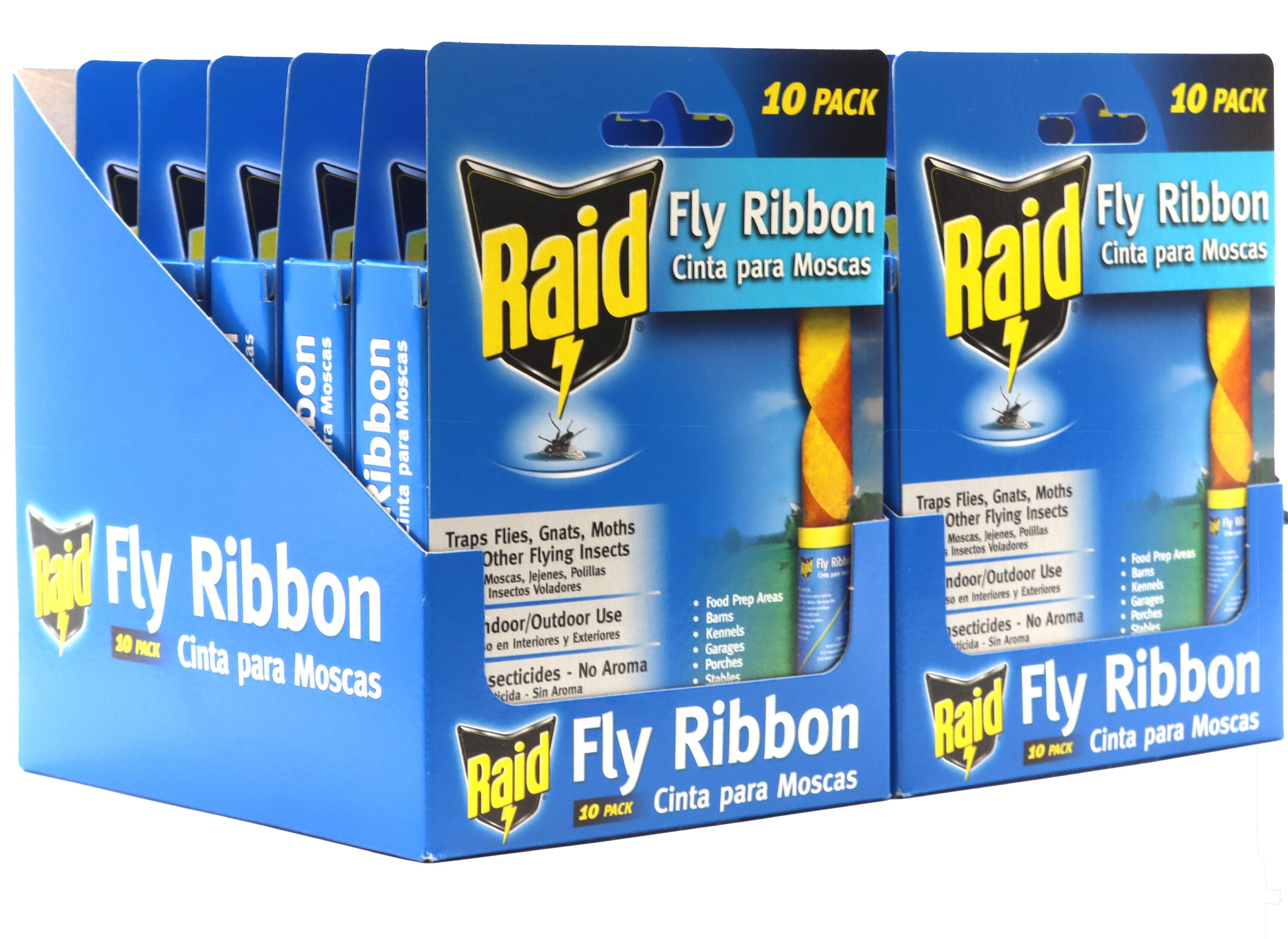 Raid® Fly & Bug Catcher Ribbon Tape Traps, 10 pk - Kroger