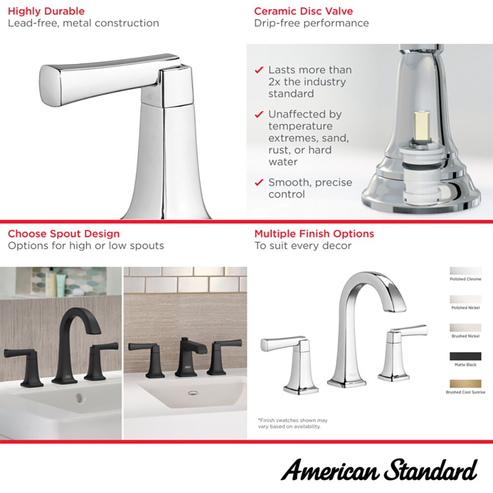 American Standard 7353801.GN0 Lavatory-Faucets - View #4