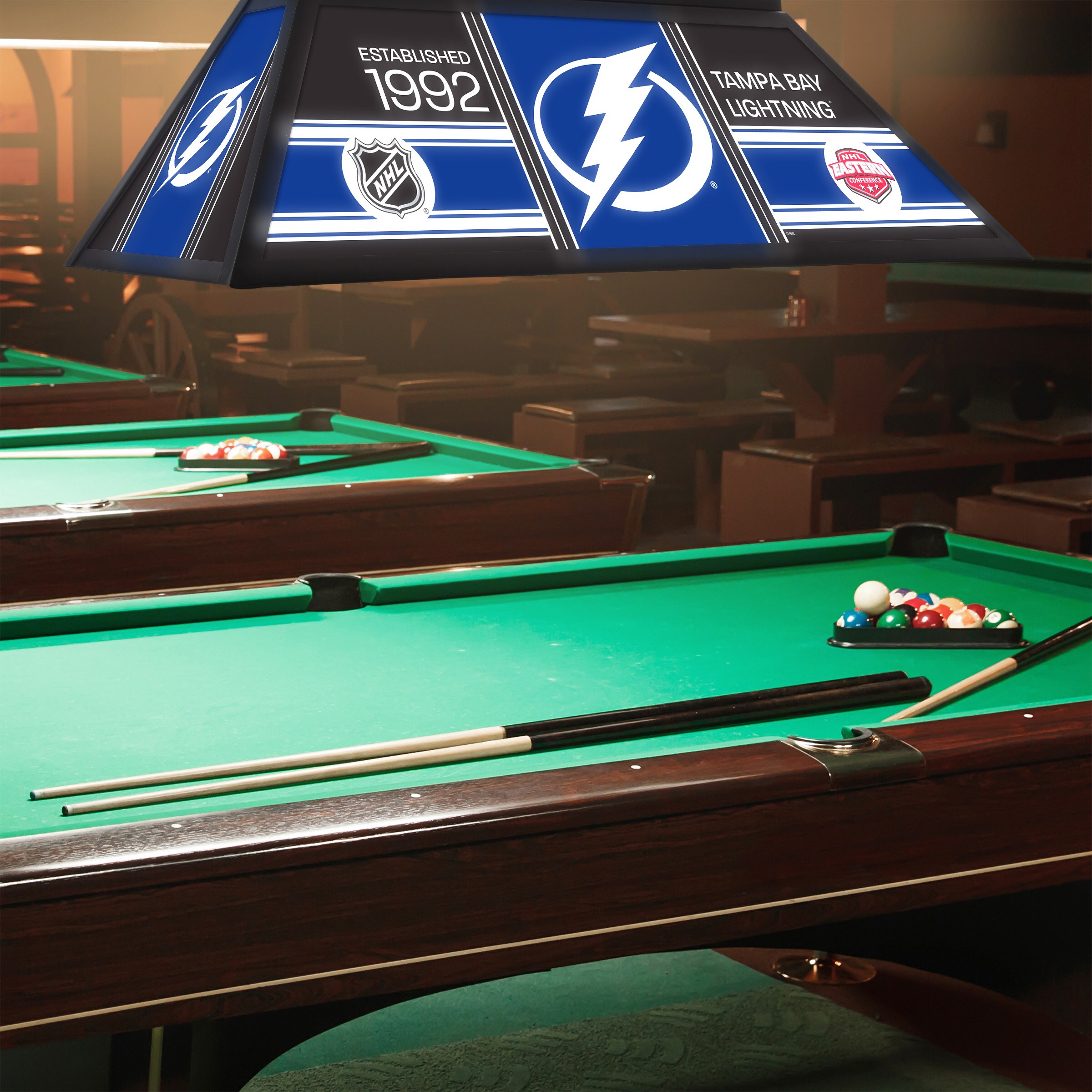 Trademark Gameroom NHL4400-TBL-PCH Pool-Table-Lighting - View #2