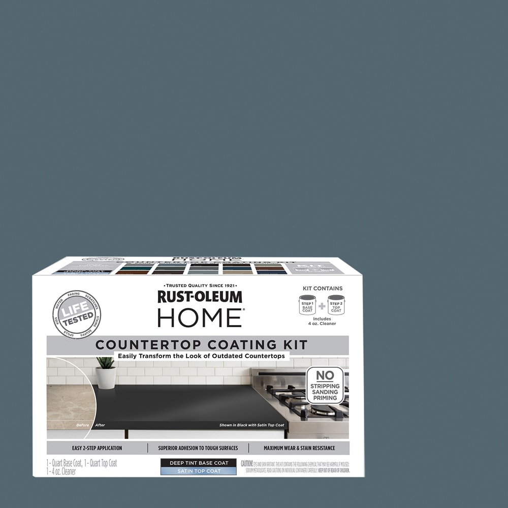 Rust-Oleum 38496310T  Home Gunmetal Satin Countertop Refinishing kit
