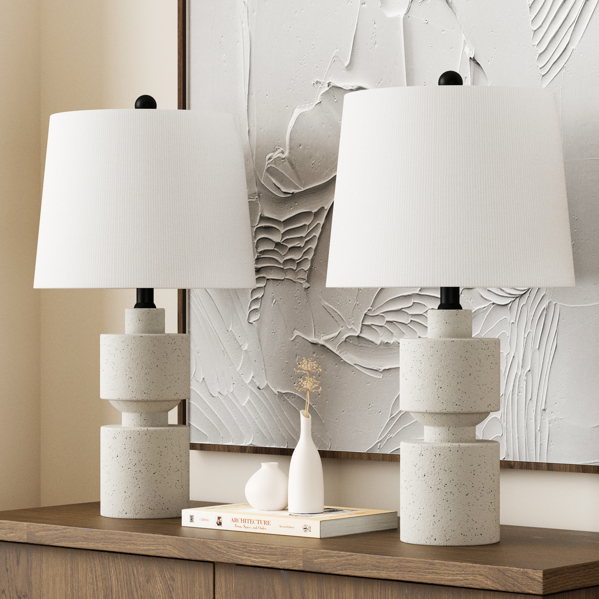 Maxax T210-WH Table-Lamps - View #2