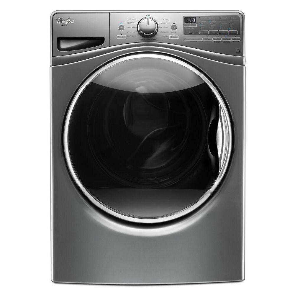 Whirlpool WFW9290FC High Efficiency Stackable Steam Cycle Front-Load Washer (Chrome Shadow) ENERGY STAR