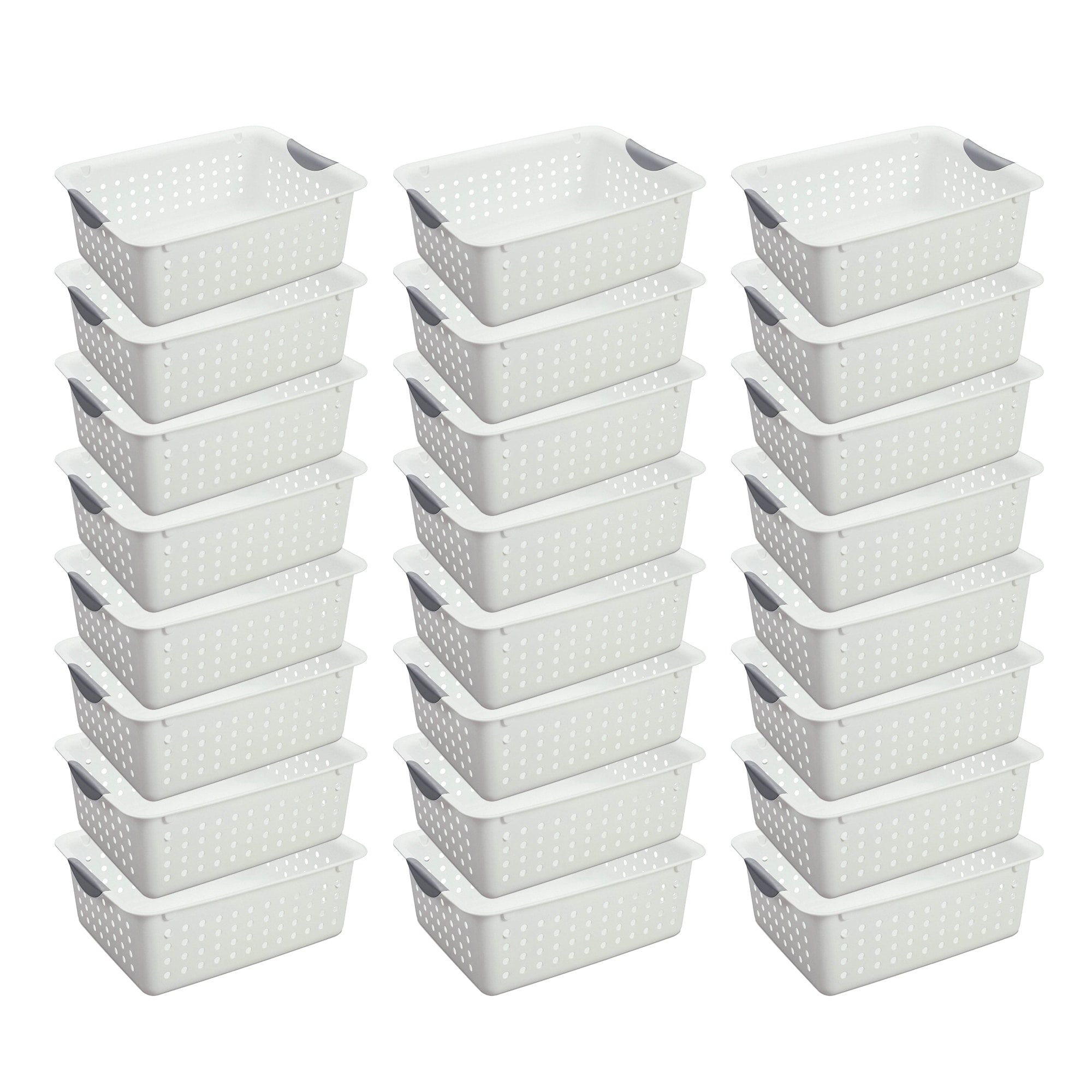 Stalwart 48-Pack 2 Oz White Plastic Containers with Inner and Outer Lid  SH-BUND155 - The Home Depot