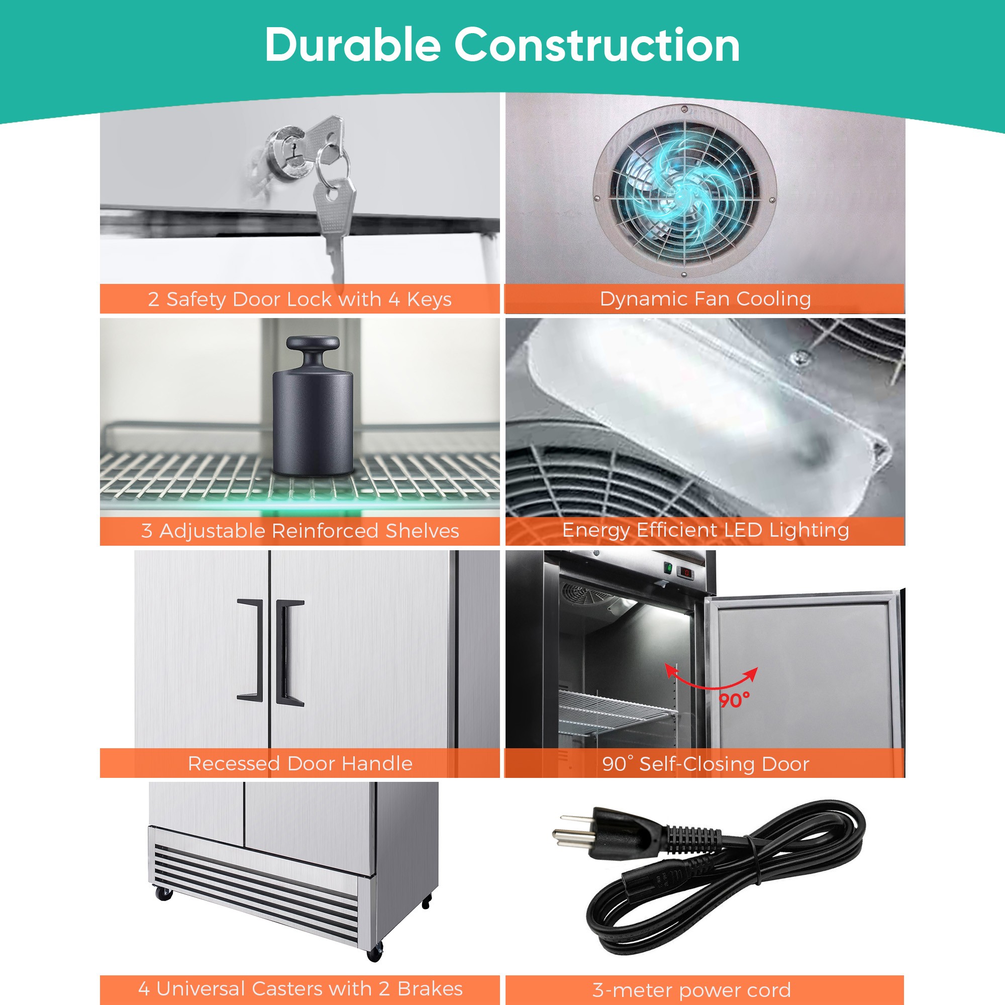 Dexmalle W3629P365422 Commercial-Freezers - View #9