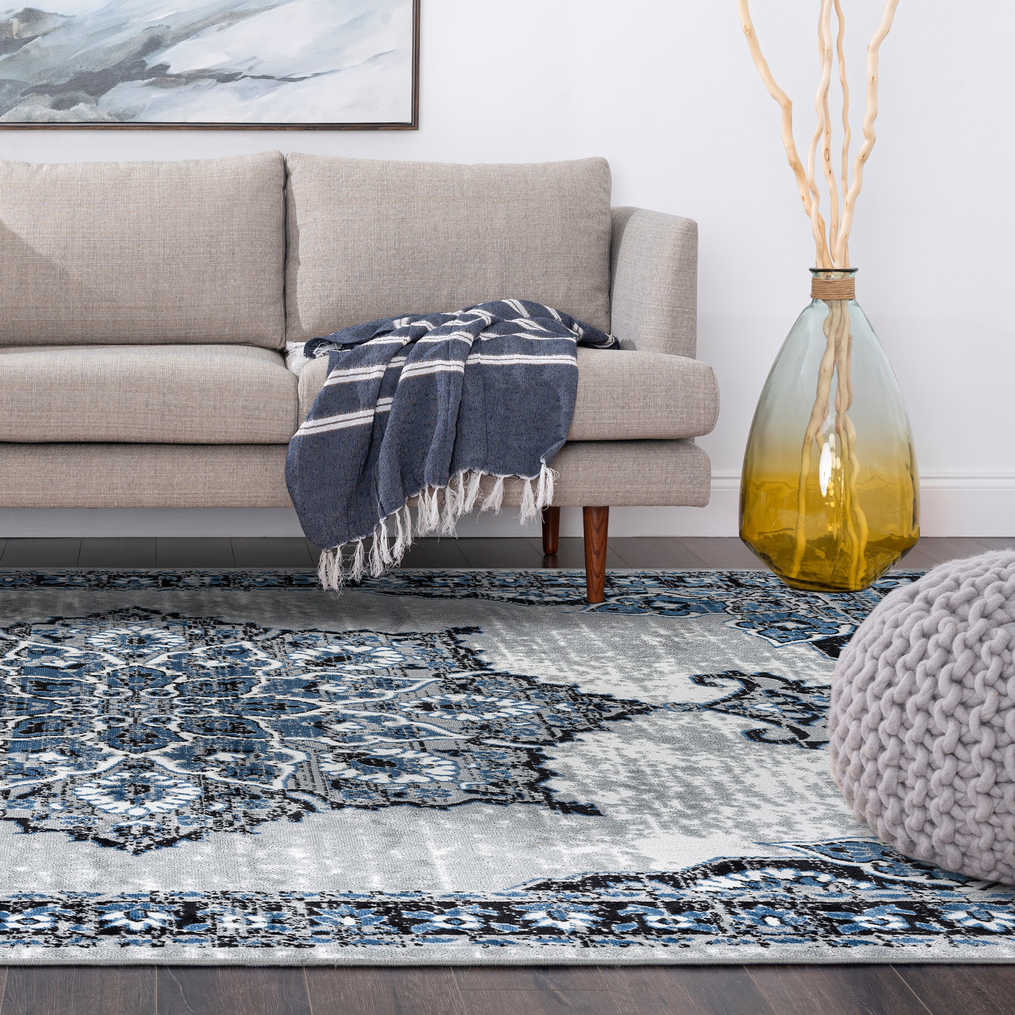 Tayse WYT1409 2X8 rugs - View #7