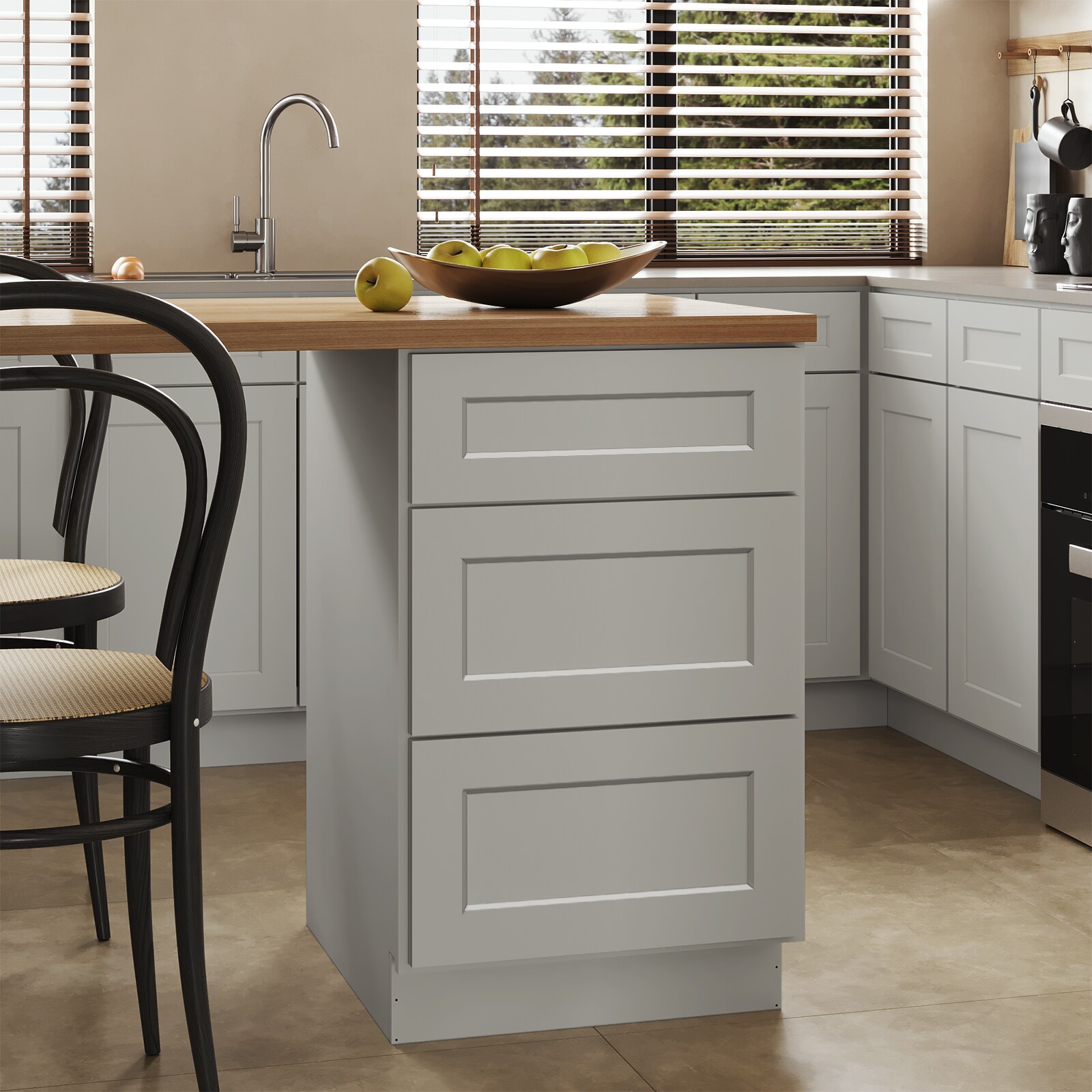 LOVMOR SD-3DB21-LOWES Cabinets-Kitchen - View #2
