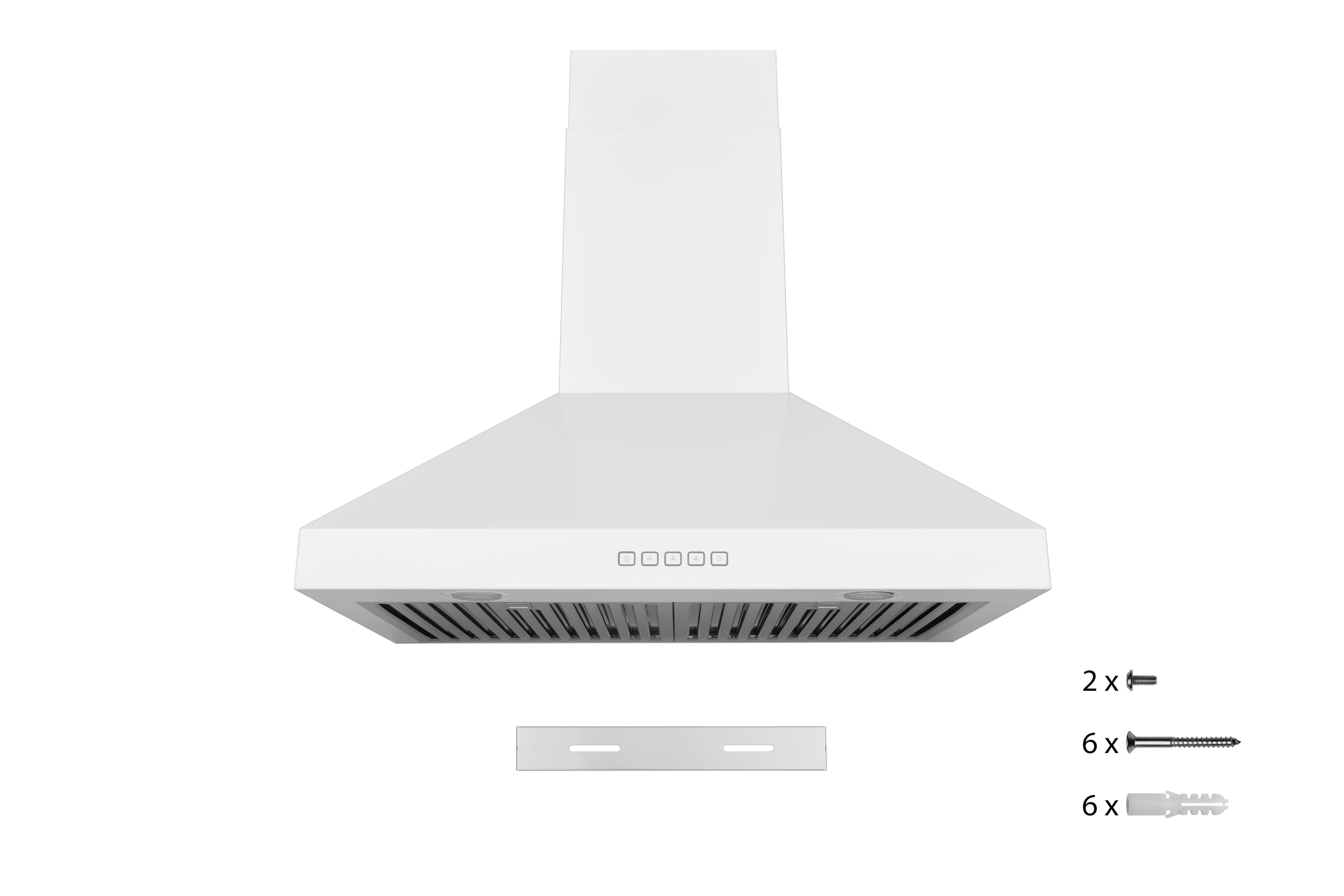 Hauslane WM-530WHT-30P Wall-Mounted-Range-Hoods - View #11