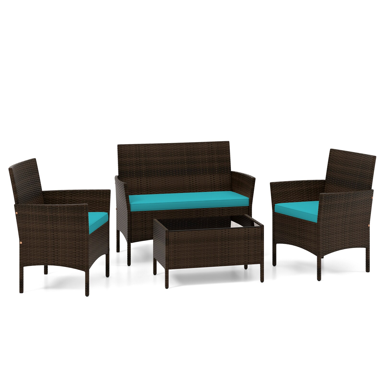 Forclover HYFW-1887TU Patio-Conversation-Sets - View #2