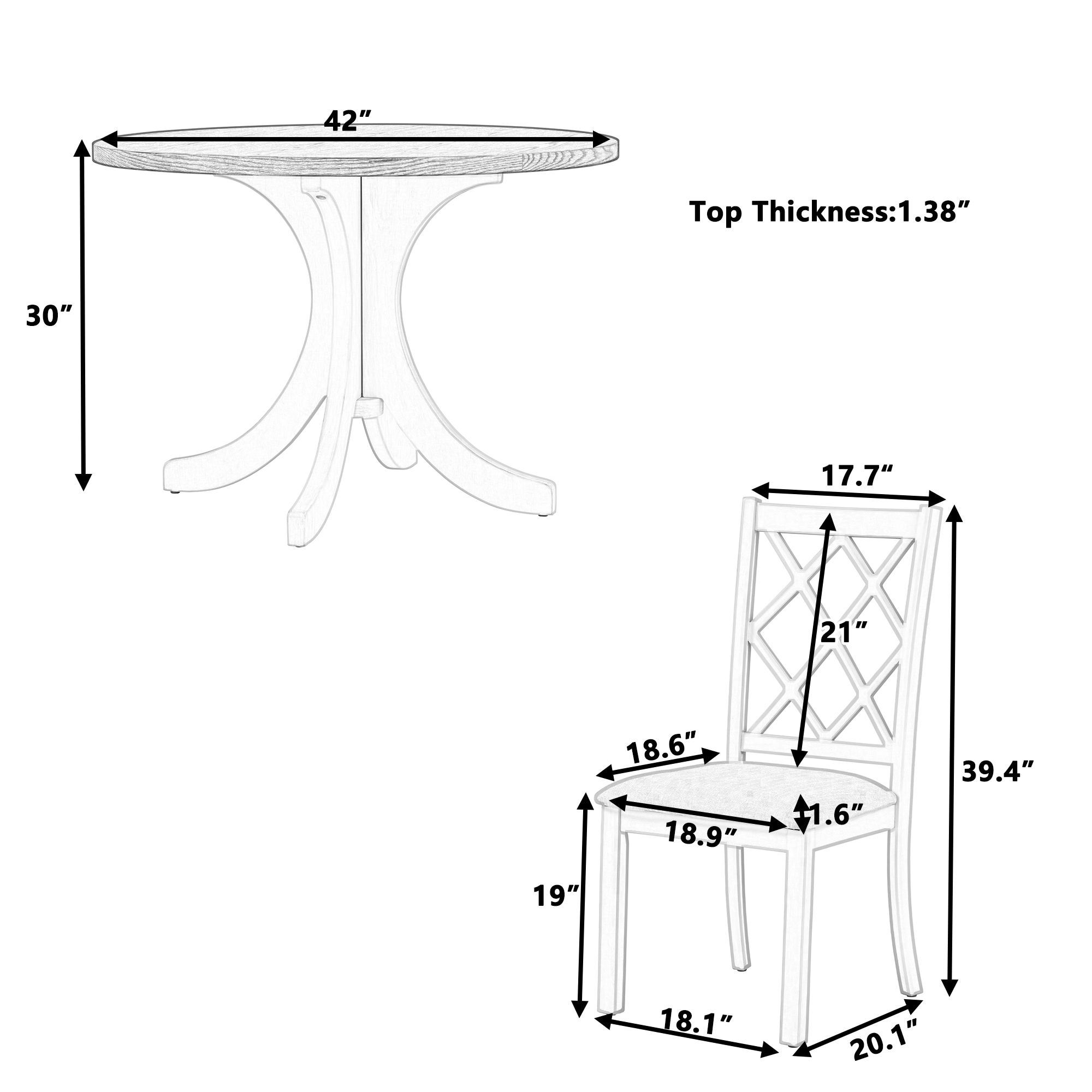 Flynama L-SH000226AAD Dining-Sets - View #9