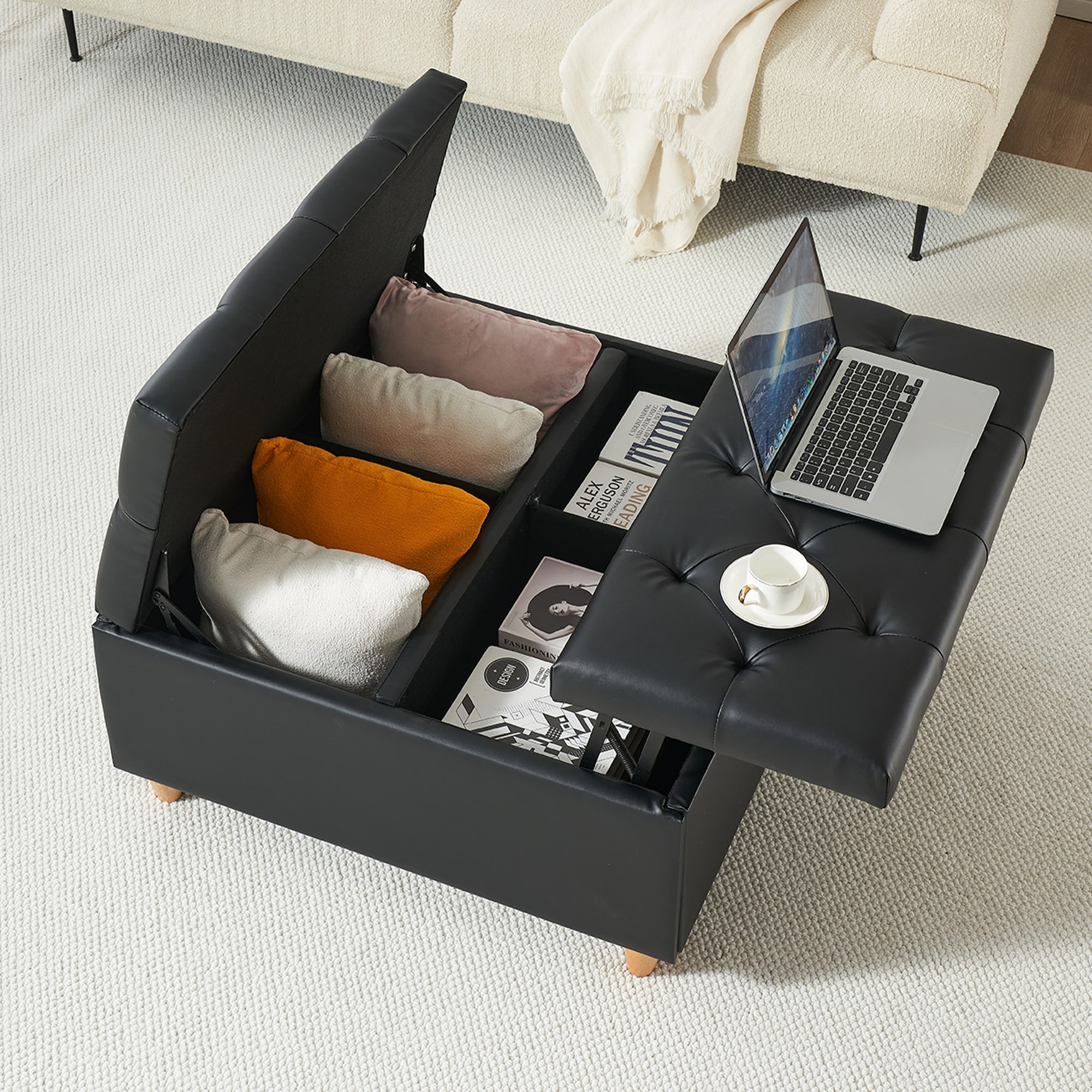 GarveeLife BWR-WF3K4W-LQ231 Indoor-Ottomans - View #5