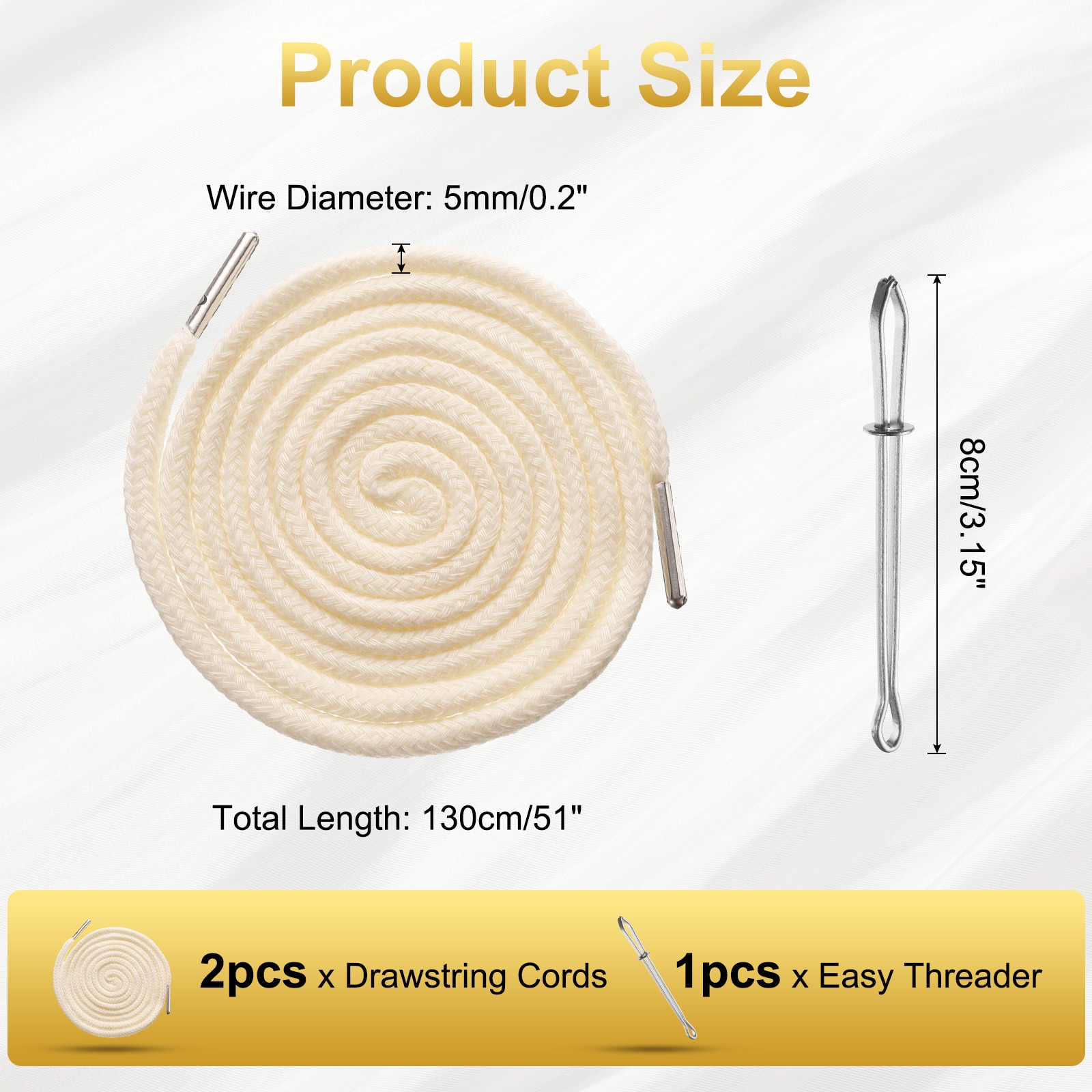 Unique Bargains S26042400UX2319 String-Twine - View #2