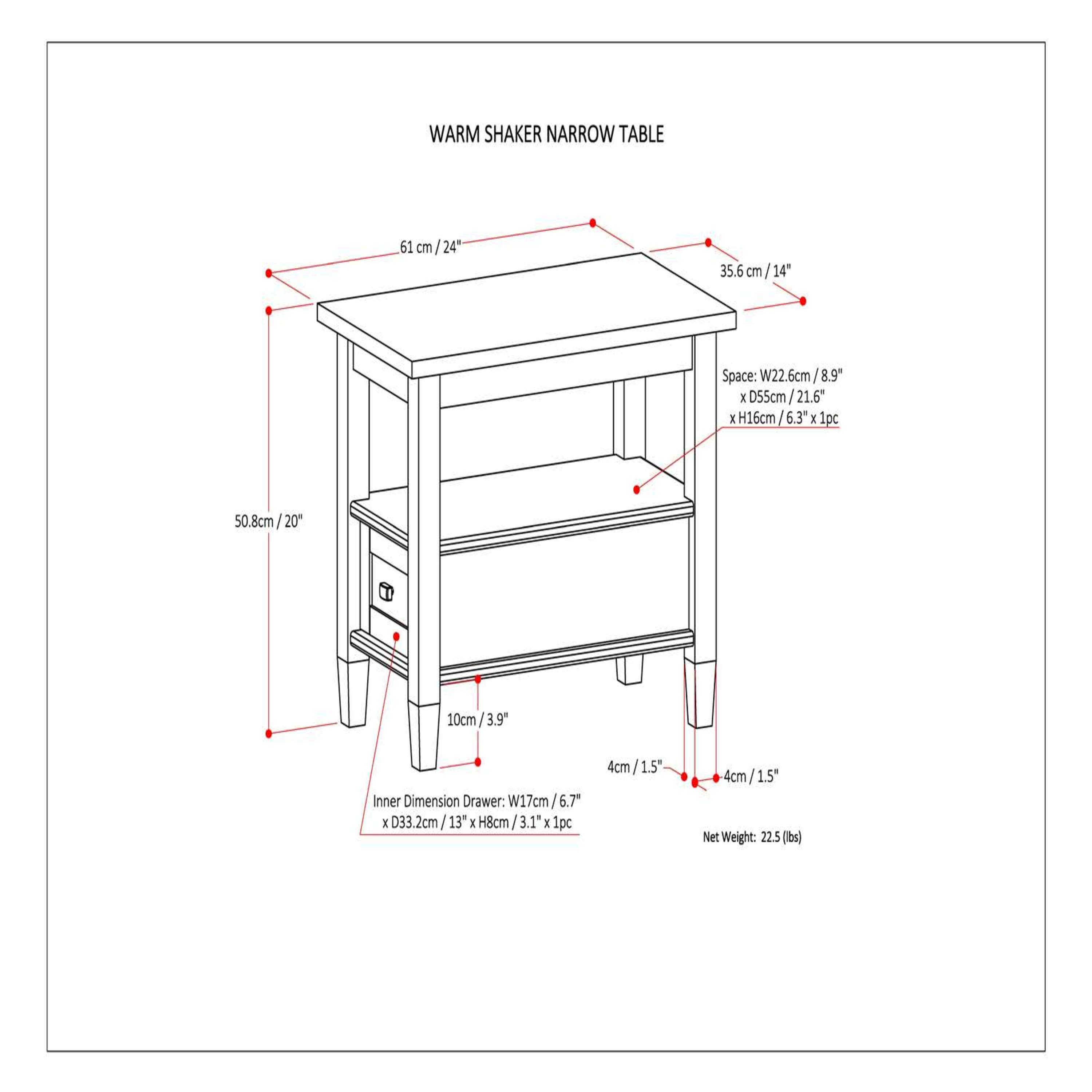 Simpli Home AXCWSH011-W End-Tables - View #9