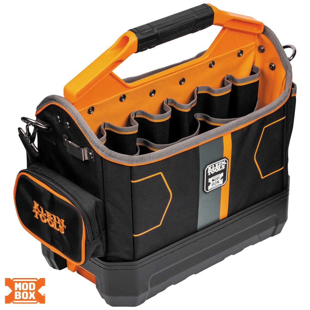 Muel Bucket Tool Organizer - 53 Pocket Caddy for 5 Black, Orange