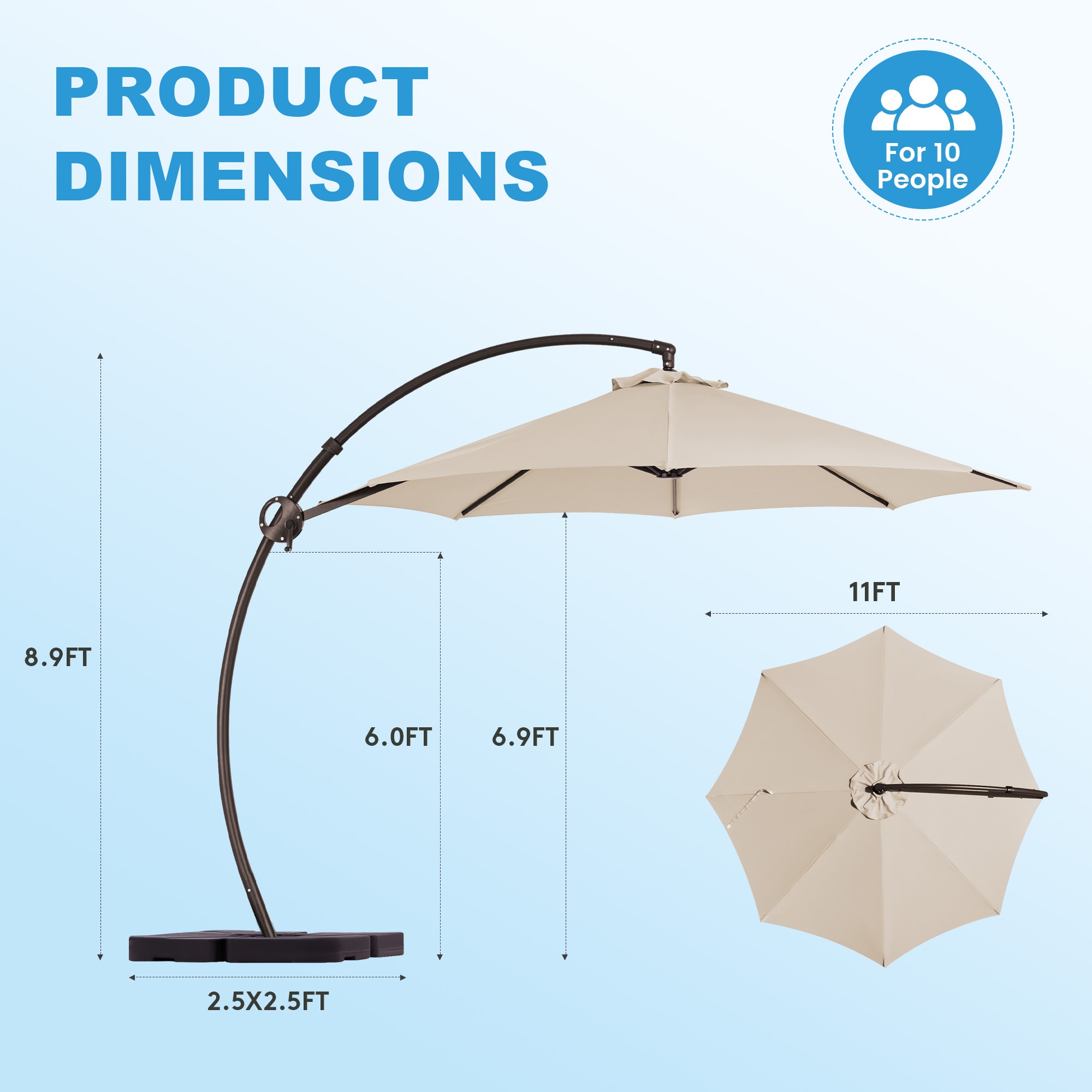 VOUA 10X10-LK-OE+DZ Umbrellas-2 - View #11