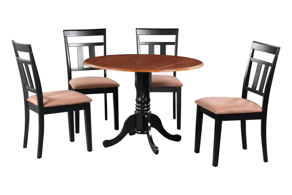 M&D Furniture Mocha Black Cherry Contemporary/Modern Dining Room Set ...