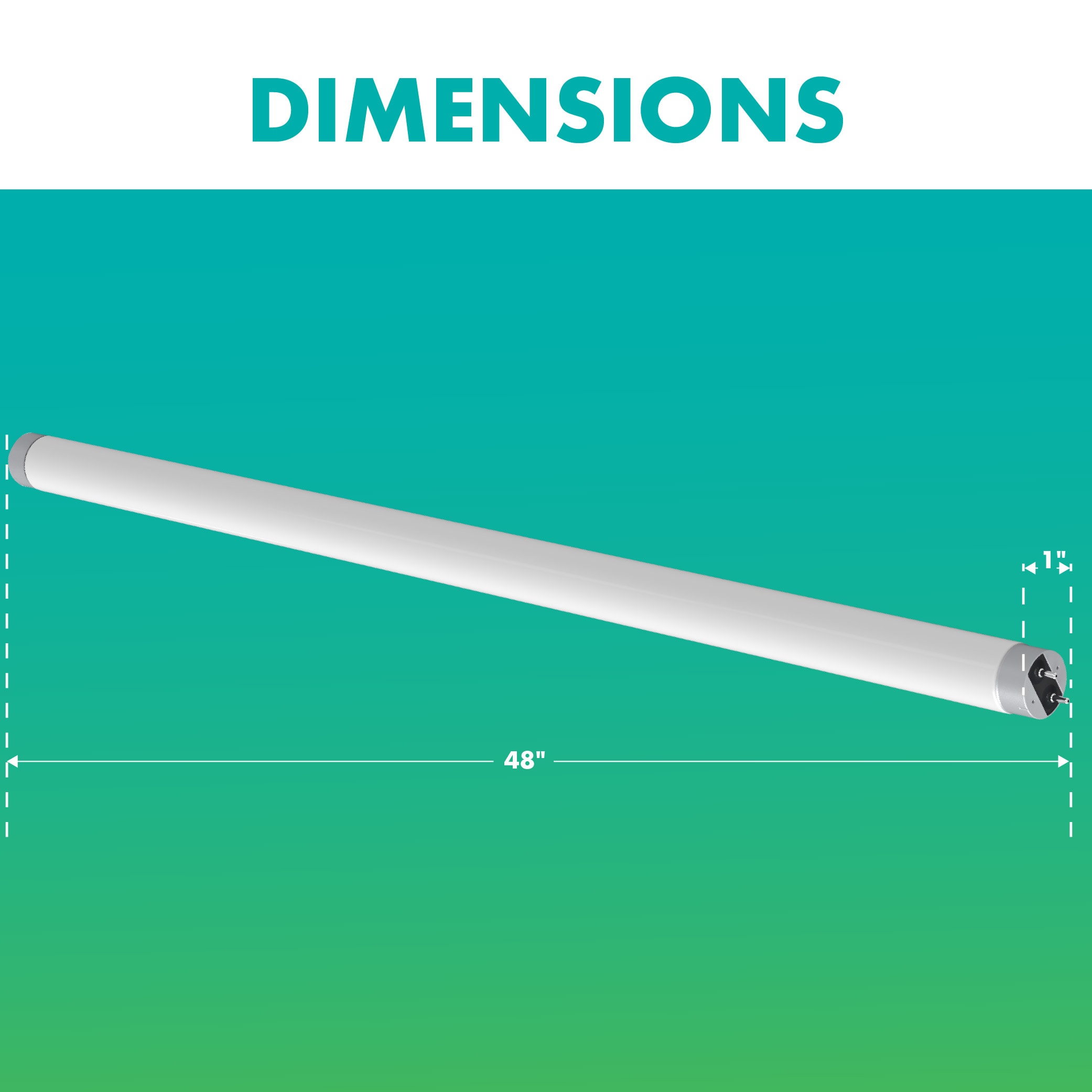 Simply Conserve L17T8G50BDE Led-Tube-Light-Bulbs - View #6