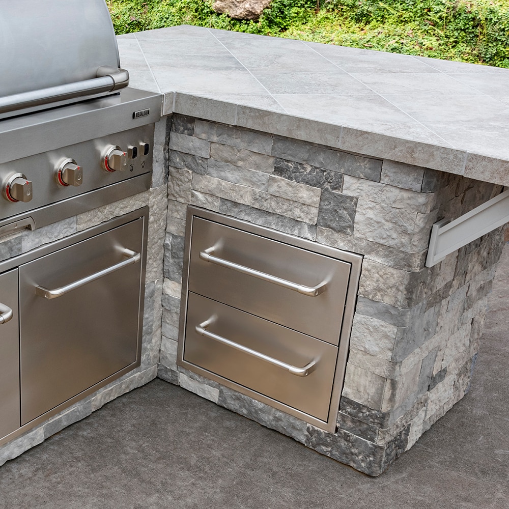 Char-Broil Medallion Built-In Grill Cabinet Pull-Out Trash Drawer