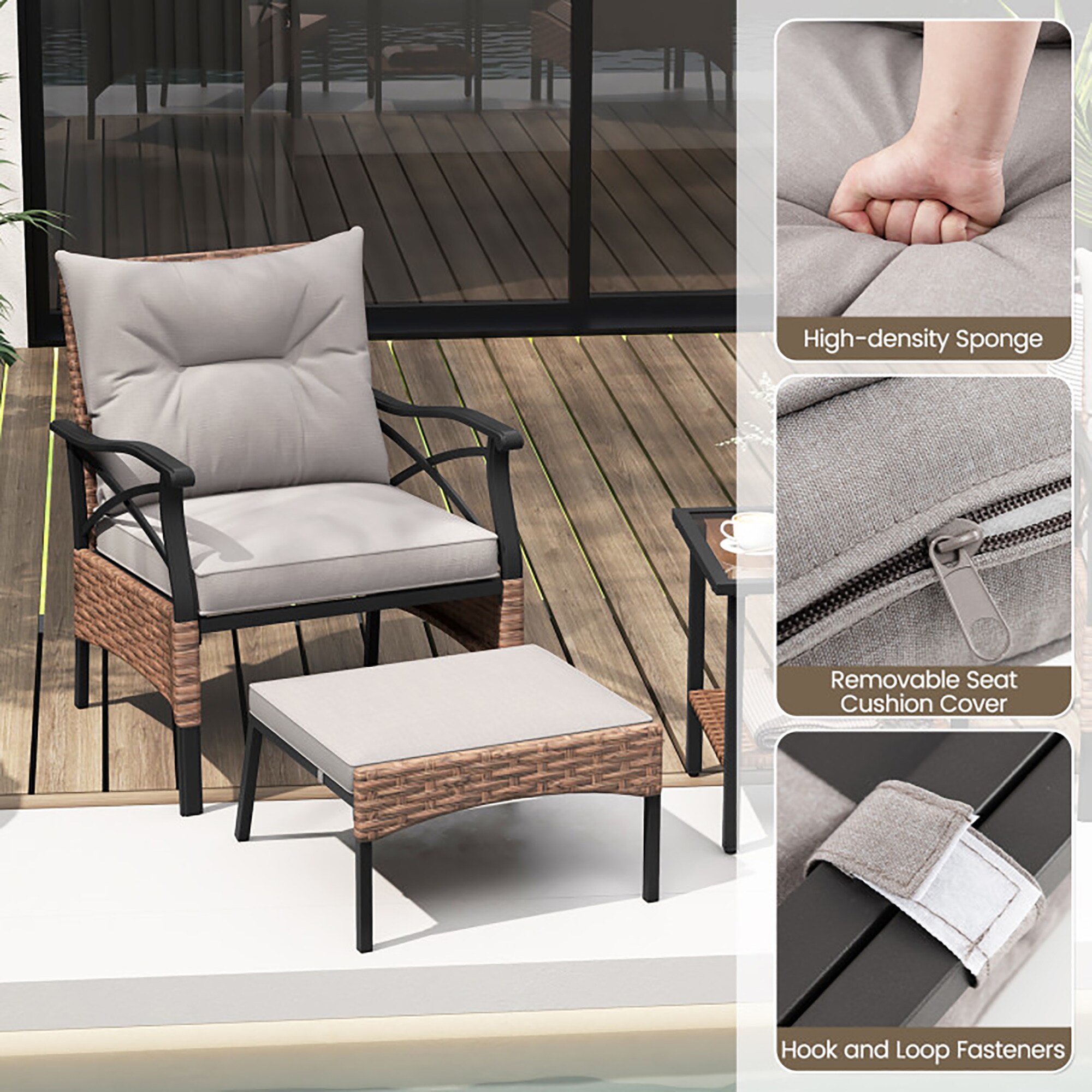 CASAINC CA-LY0007 Patio-Conversation-Sets - View #5