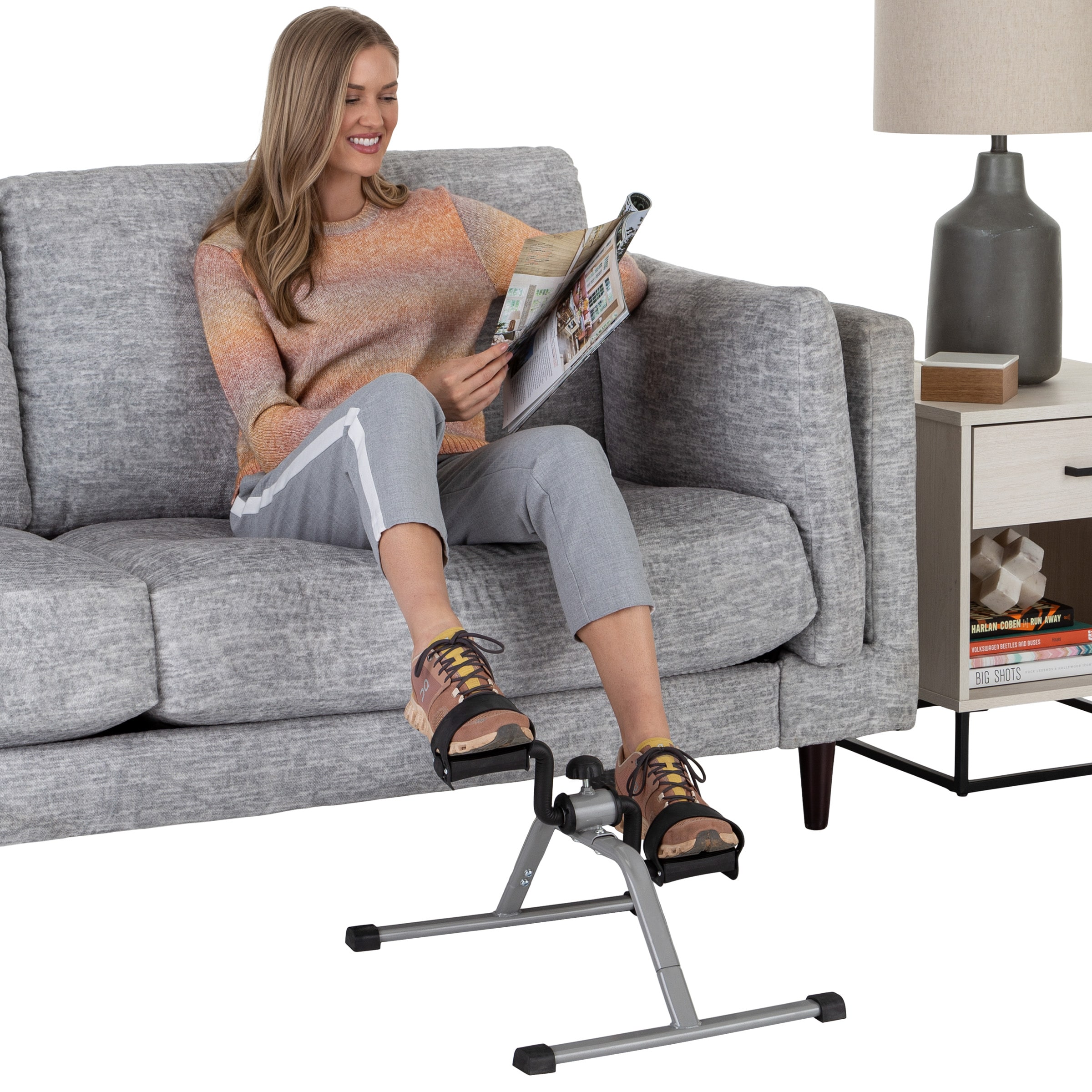 Sofa cheapest exercise bike