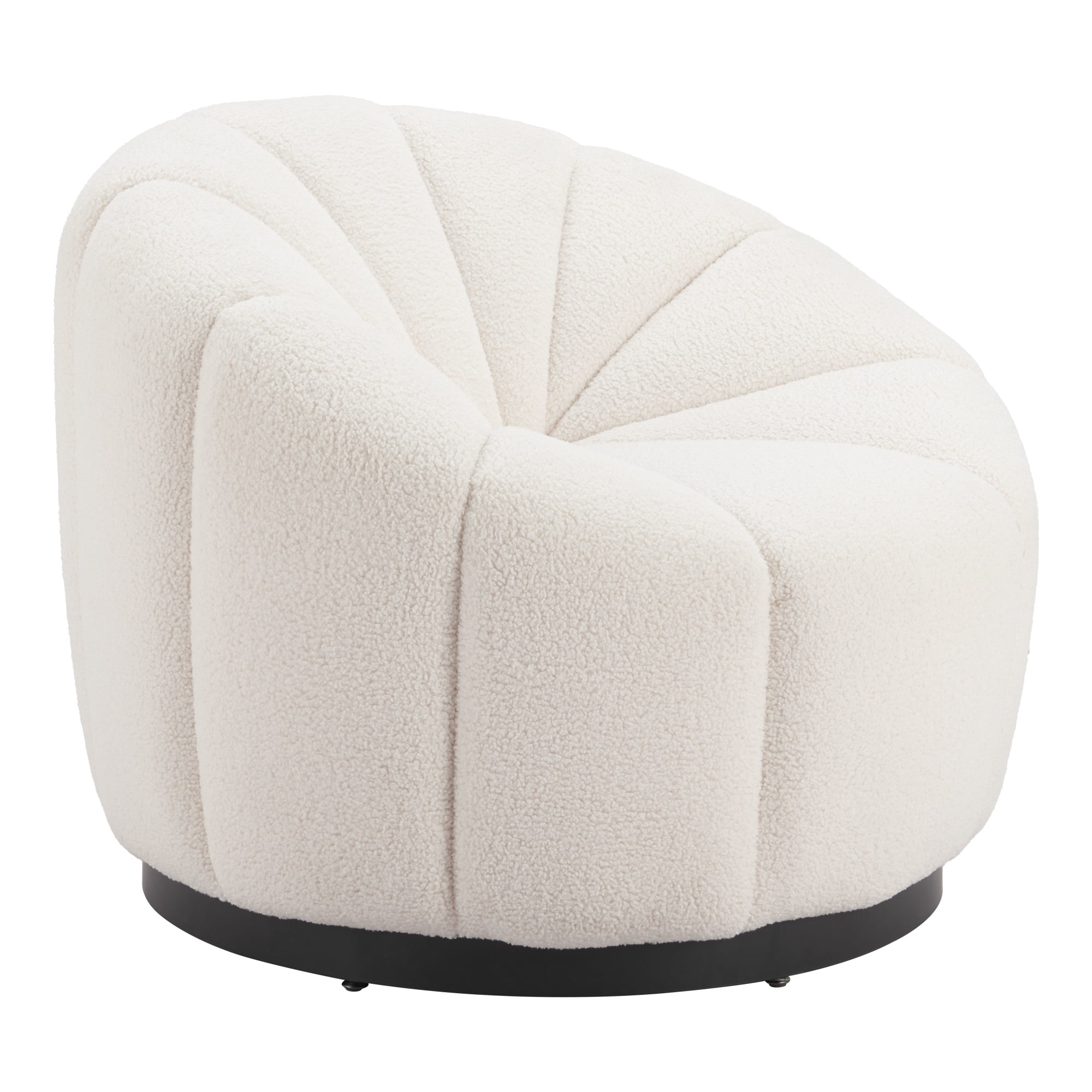 ZUO 110358 Modern Cream Accent Chair