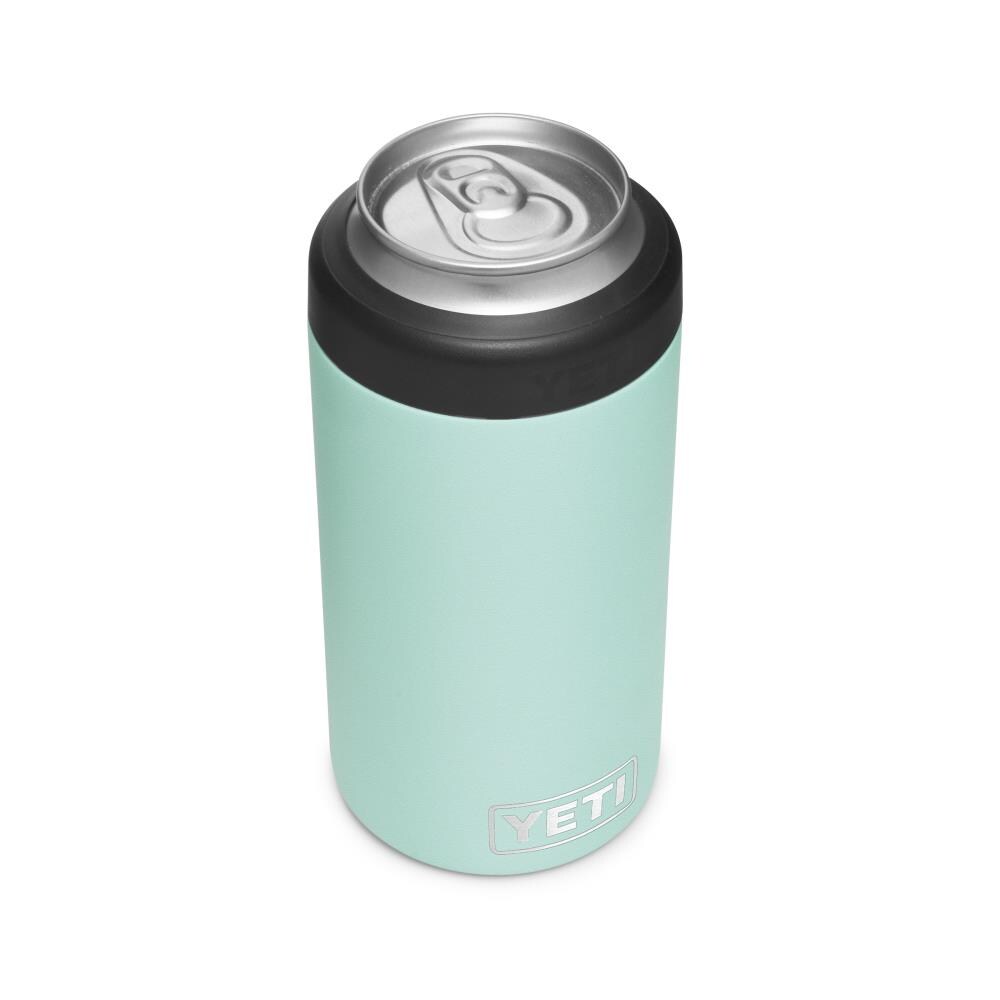 YETI 12 Oz Rambler Colster Slim in Seafoam