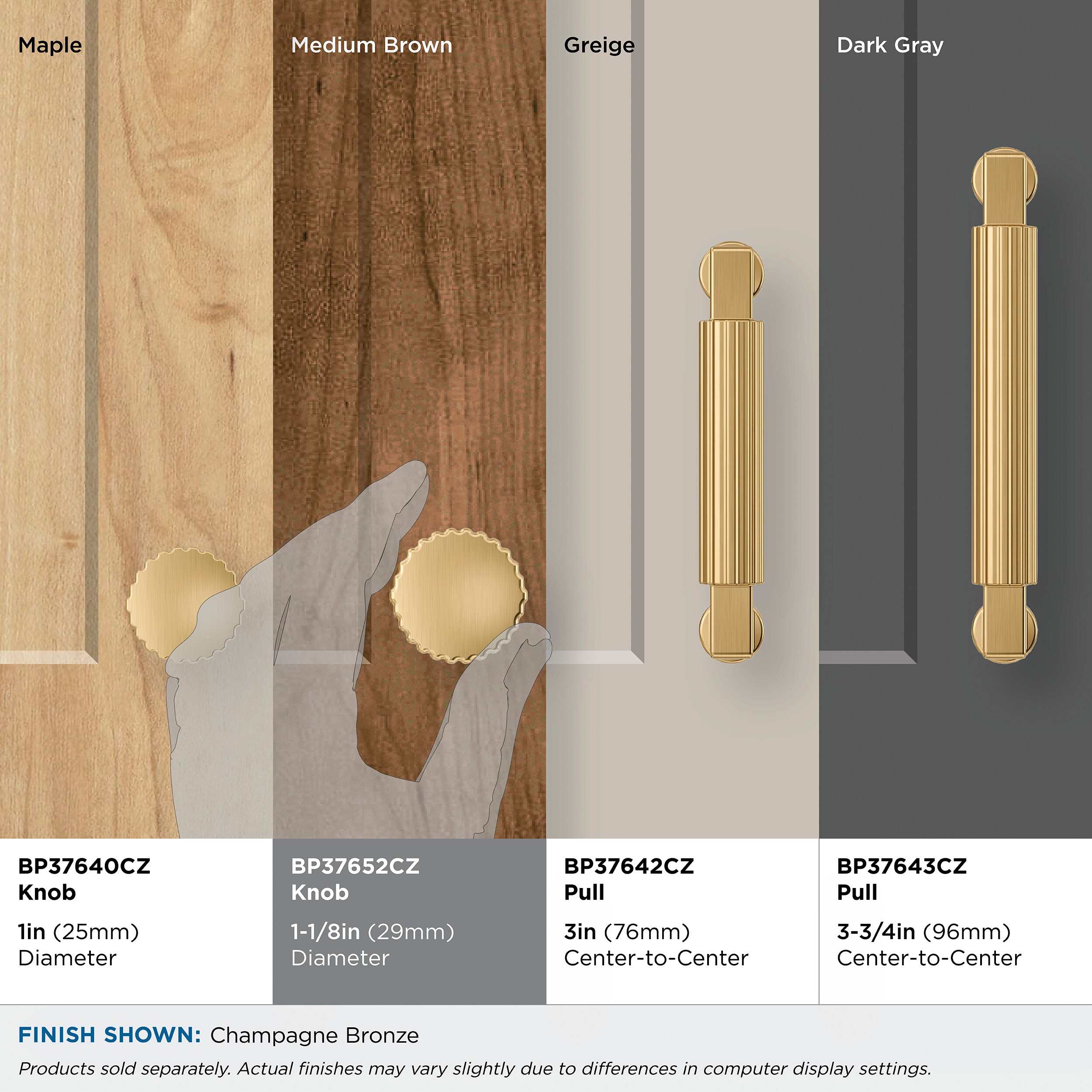 Amerock BP37652CZ Cabinet-Knobs - View #7