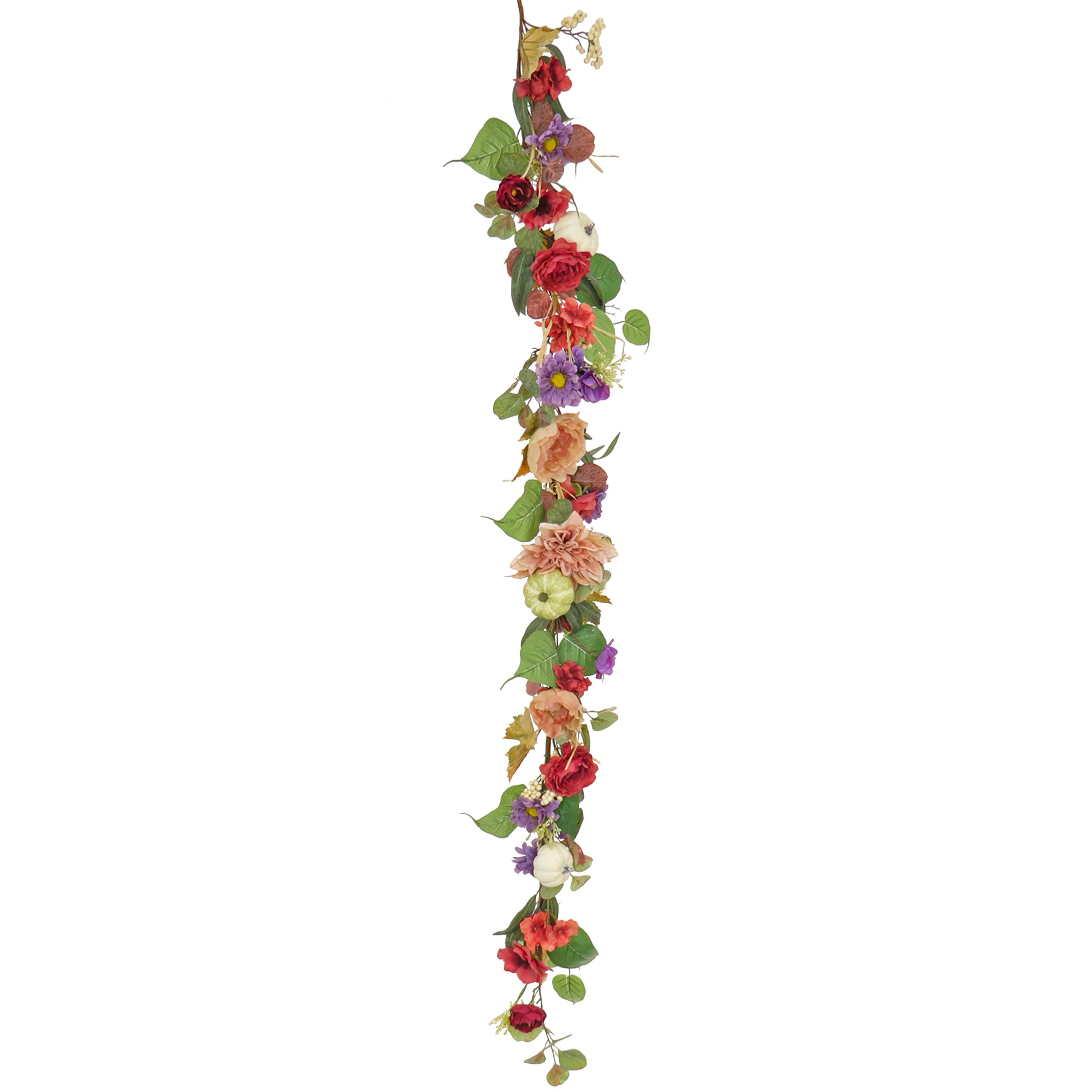 National Tree Company 6-ft Harvest Artificial Garland in the Fall ...