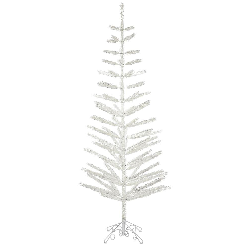 Vickerman S150960 6-Feet Slim Silver Artificial Christmas Tree