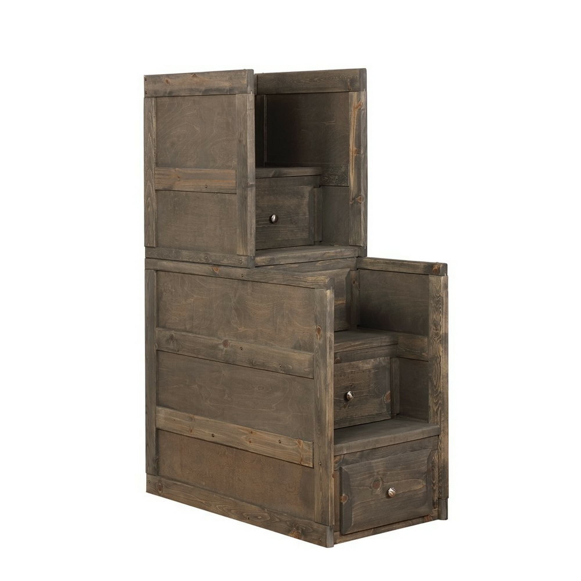 Benzara BM215917 Brown 4-Drawer Accent Chest