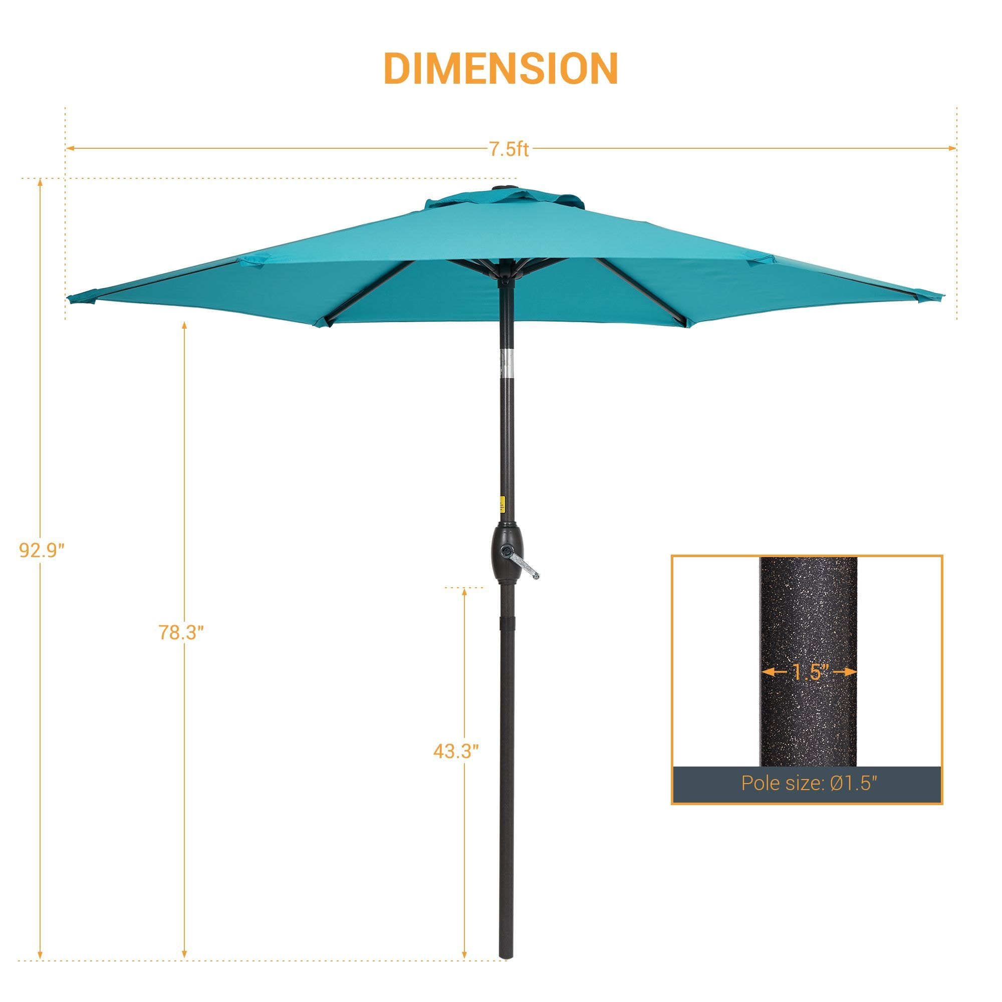 Sonkuki SD-90LB Umbrellas-2 - View #2