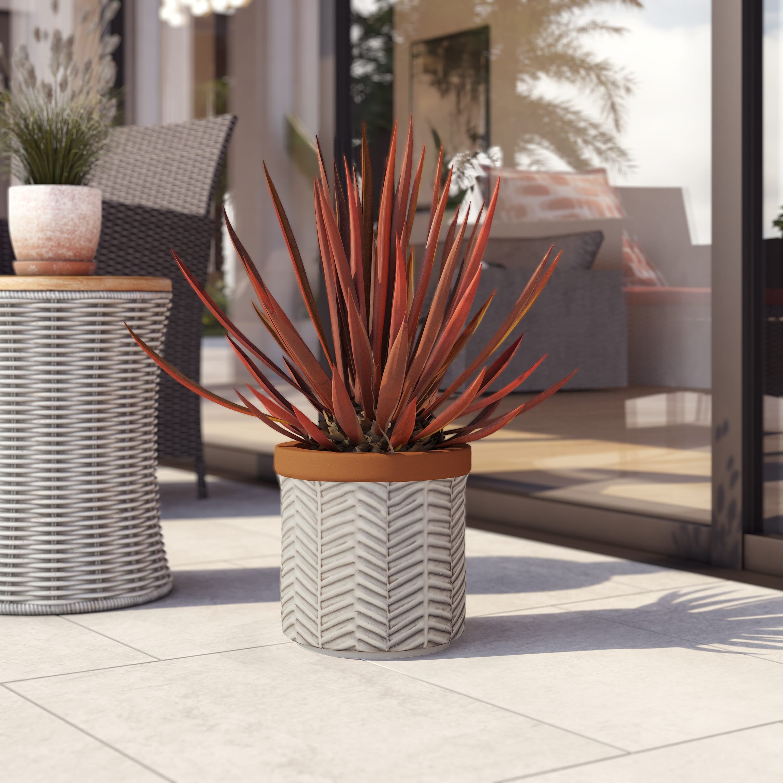 Global Outdoors P7616AL1 Planter-Window-Box - View #5