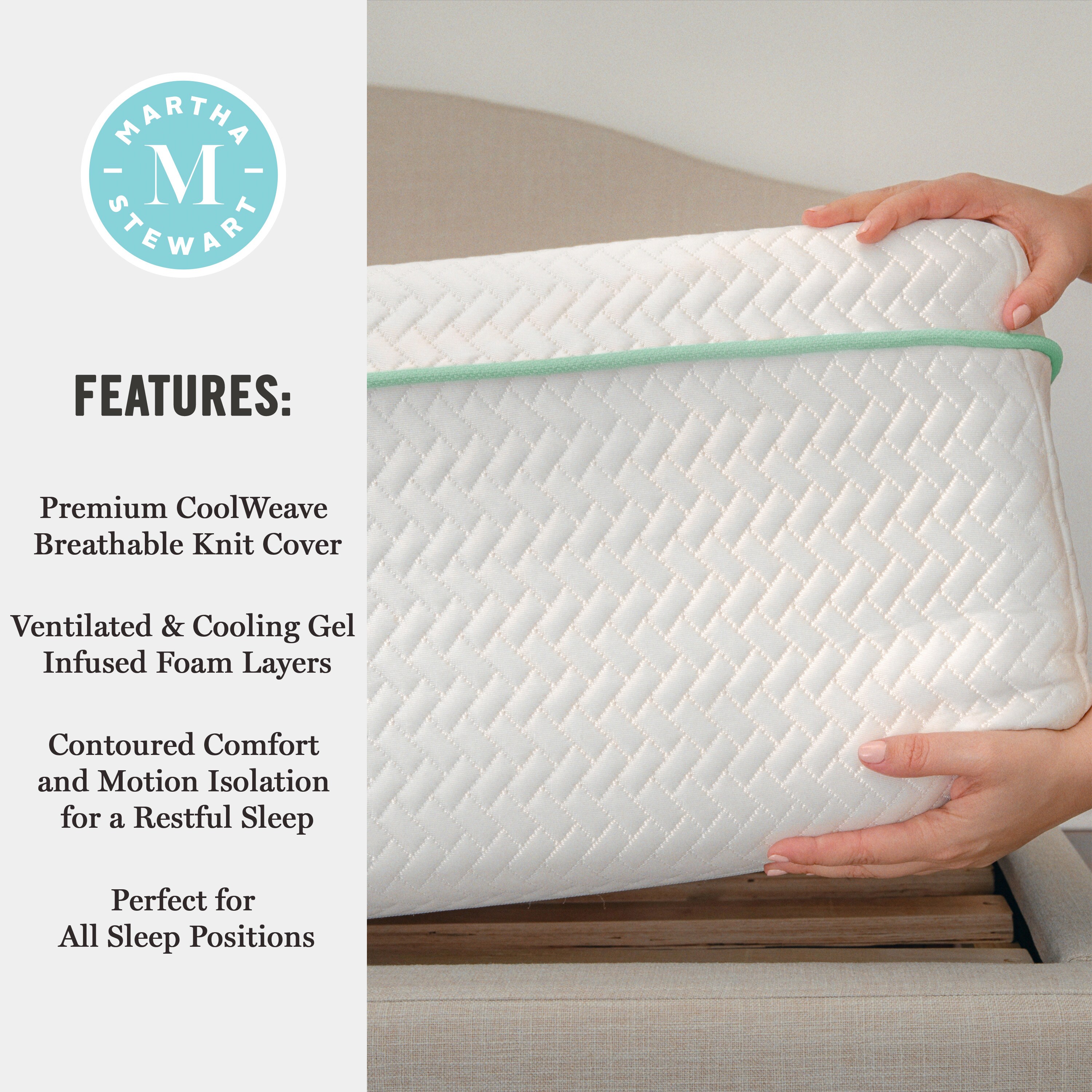 Martha Stewart 196861132124 Mattresses-Boxsprings - View #4