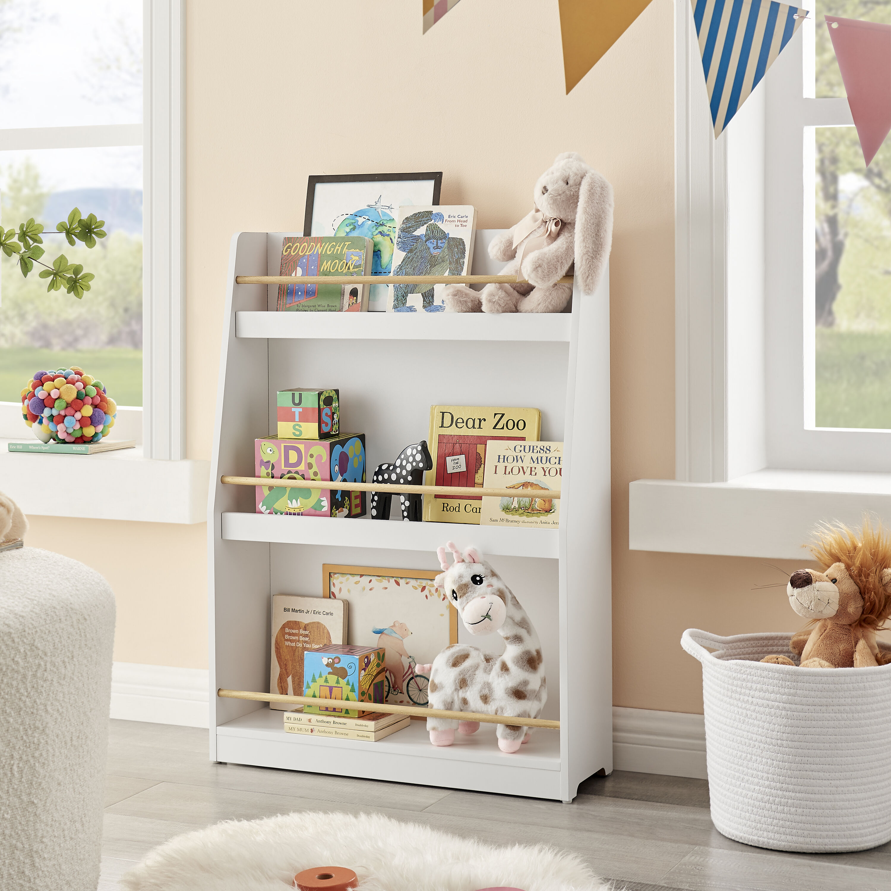 Danya B. XF22315WH Kids-Bookcases - View #4