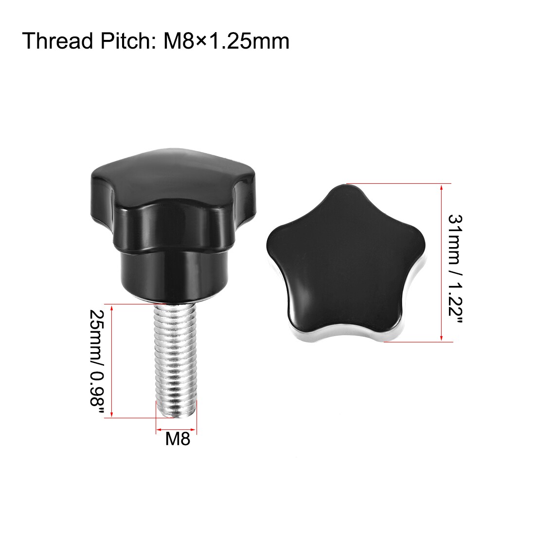 Unique Bargains S25092300UX2864 Metric-Machine-Screws - View #2