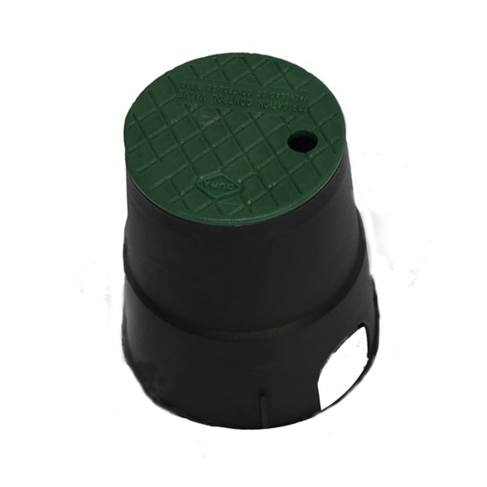Dura Plastics 10-in L x 10-in W x 10-in H Round Valve Box #100BC