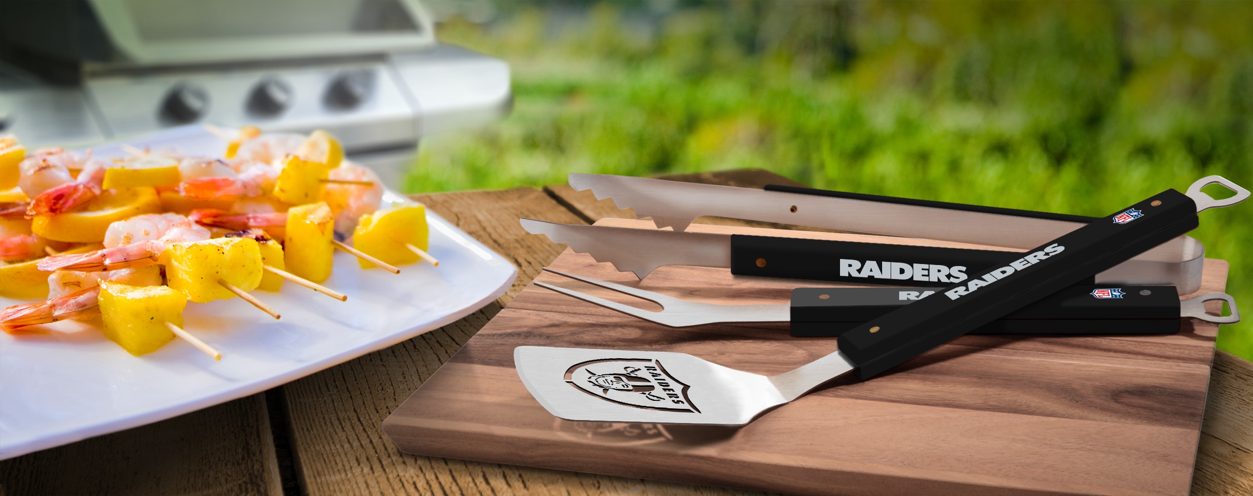 Las Vegas Raiders Grilling Tools & Accessories at