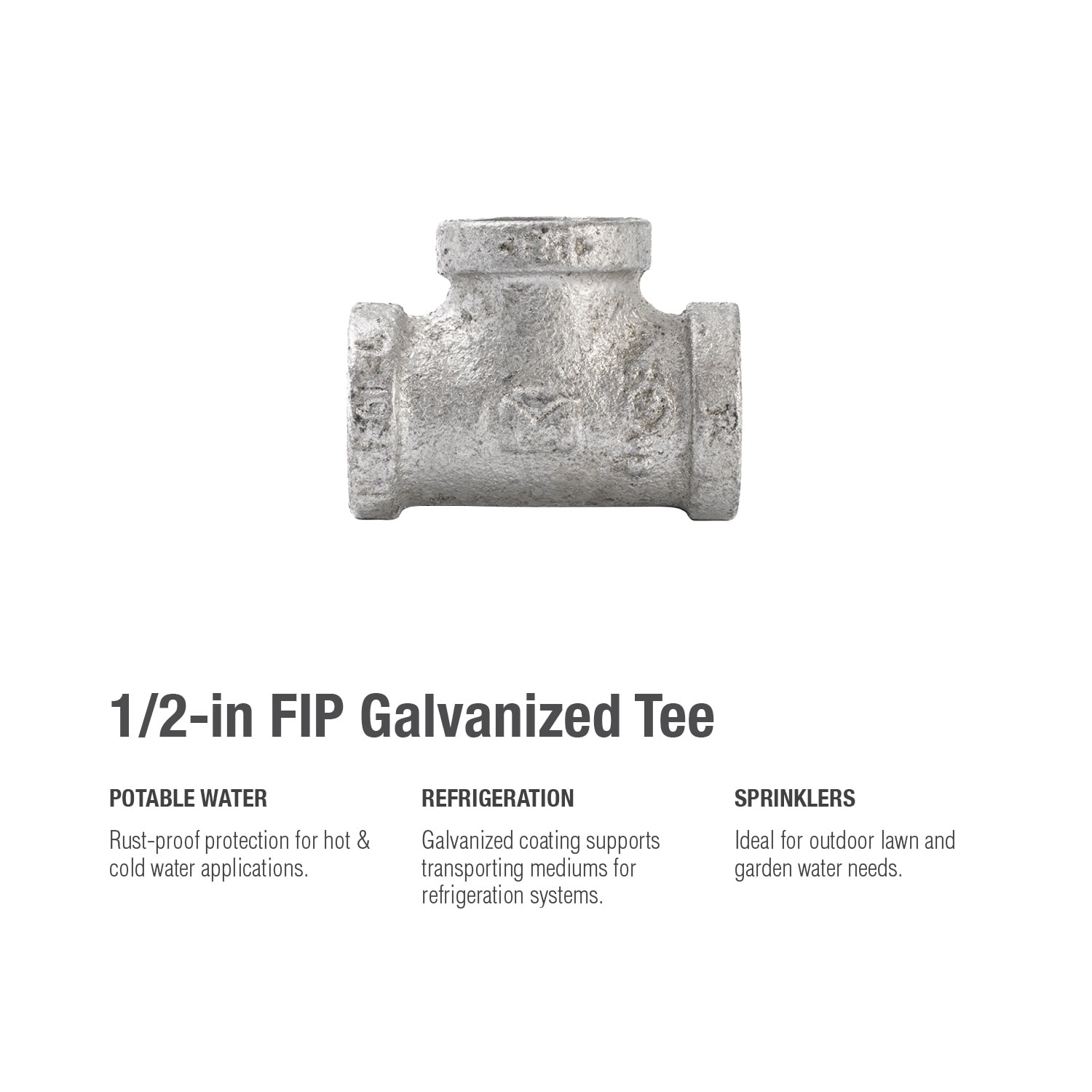 RELIABILT 60403 Galvanized-Fittings - View #3