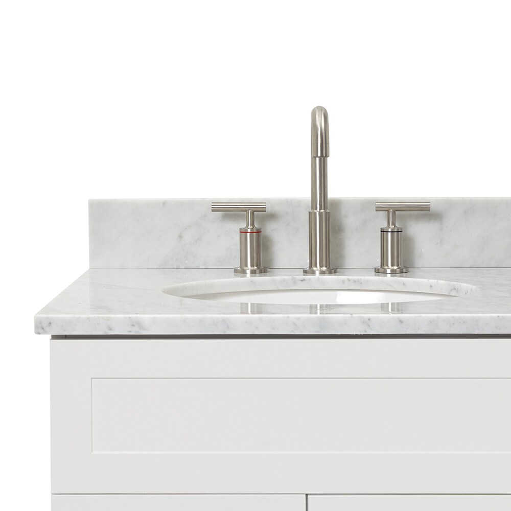 ARIEL F037SLCW2OVOWHT Bath-Vanity-Combo - View #8