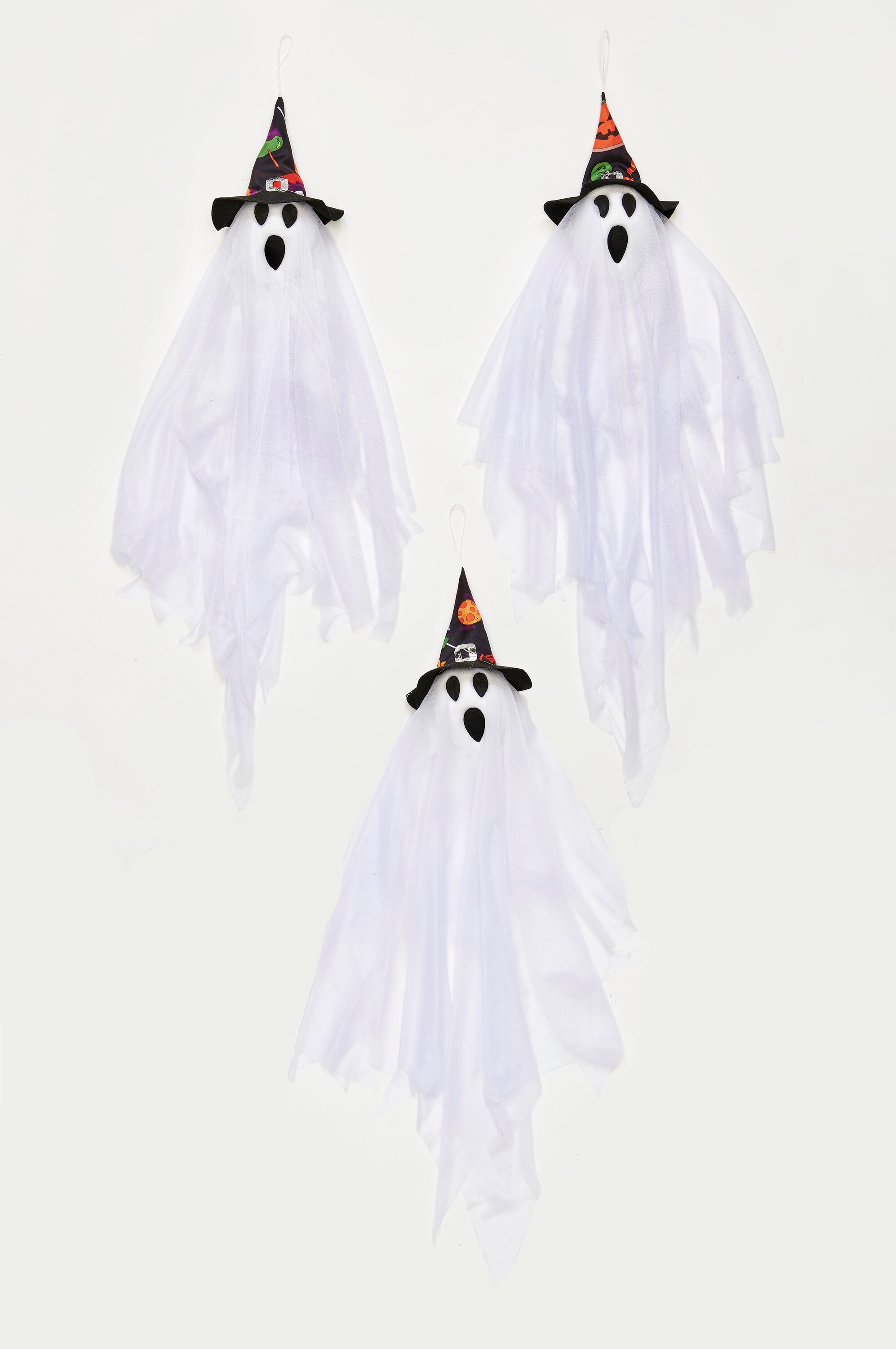 Worth Imports 4397 2.25-ft Hanging Ghost Yard decoration 6 -Pack