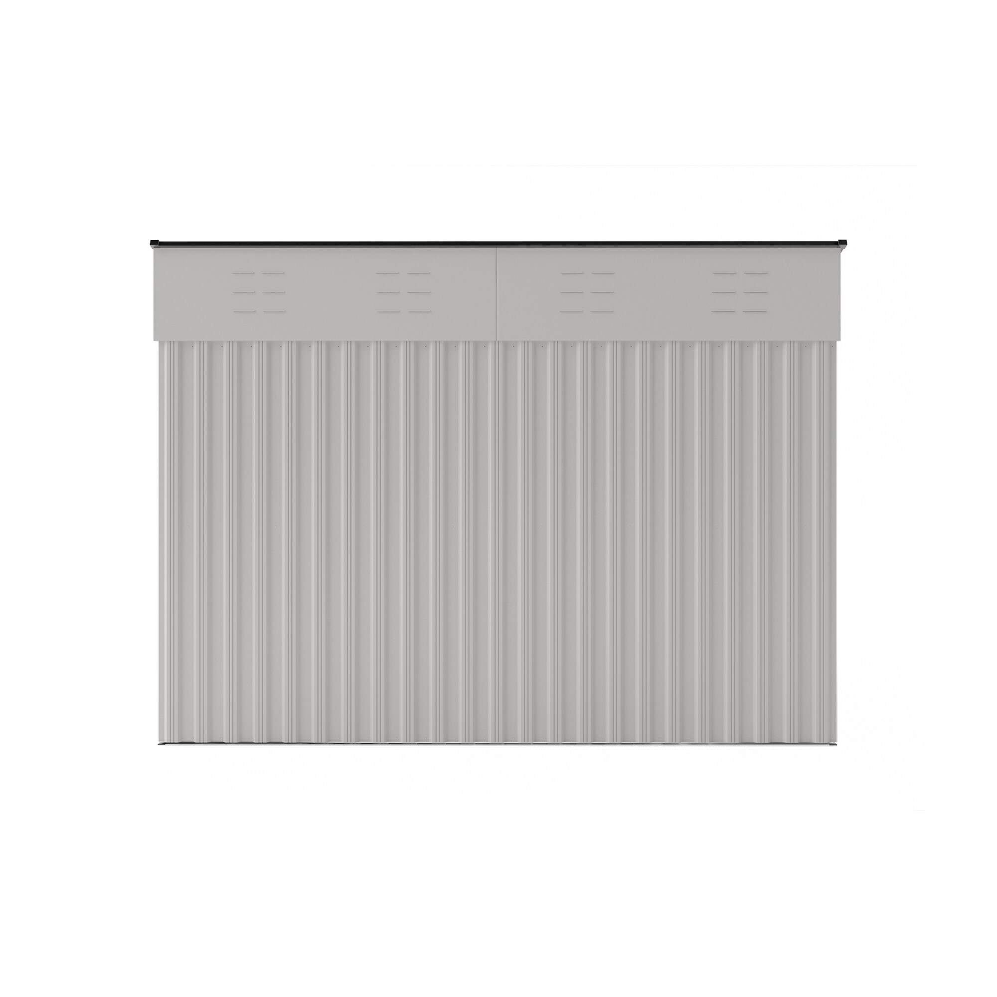 WELLFOR GIZHE758BN Metal-Storage-Buildings-Sheds - View #8