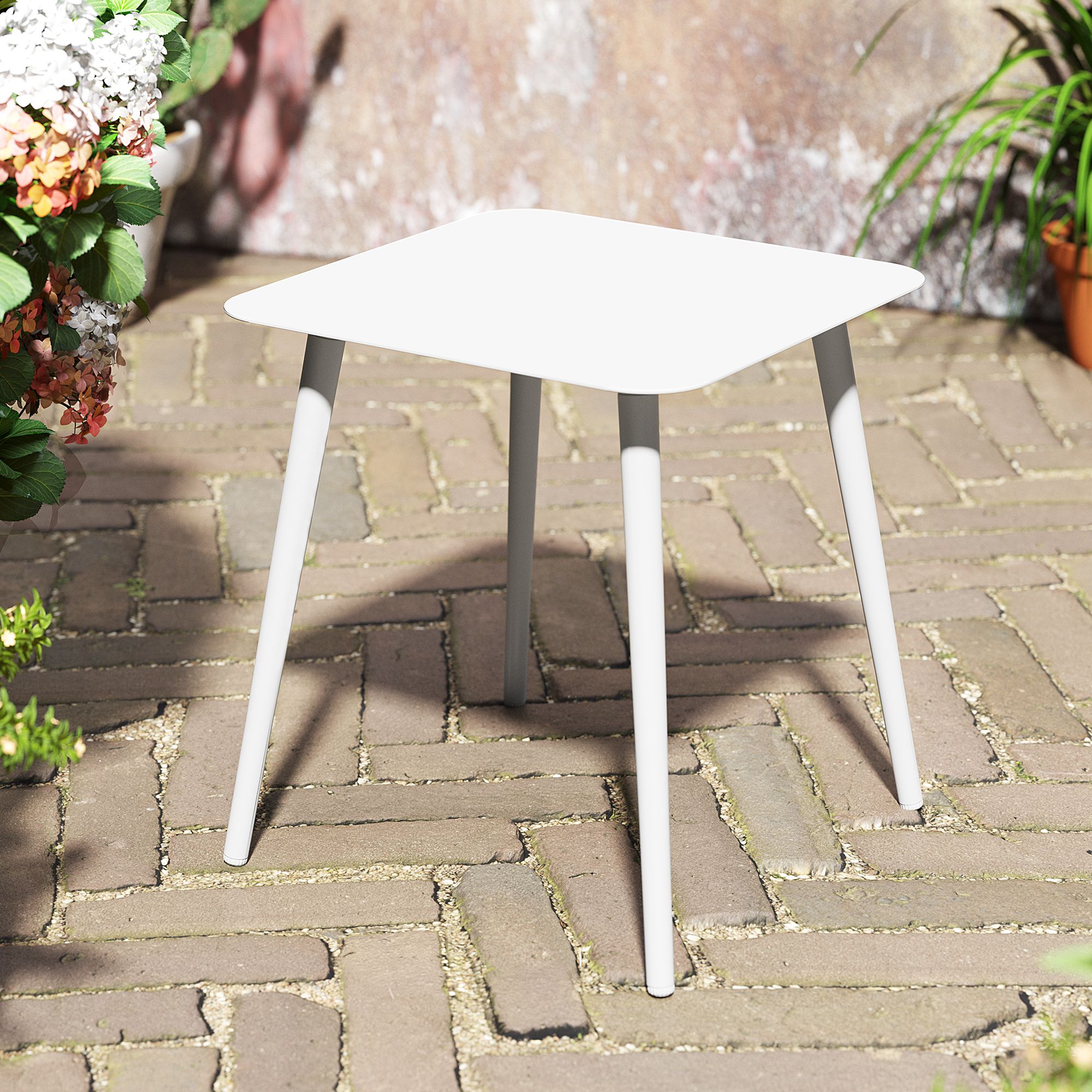 Crestlive Products CL-TB016WHT Patio-Tables - View #8