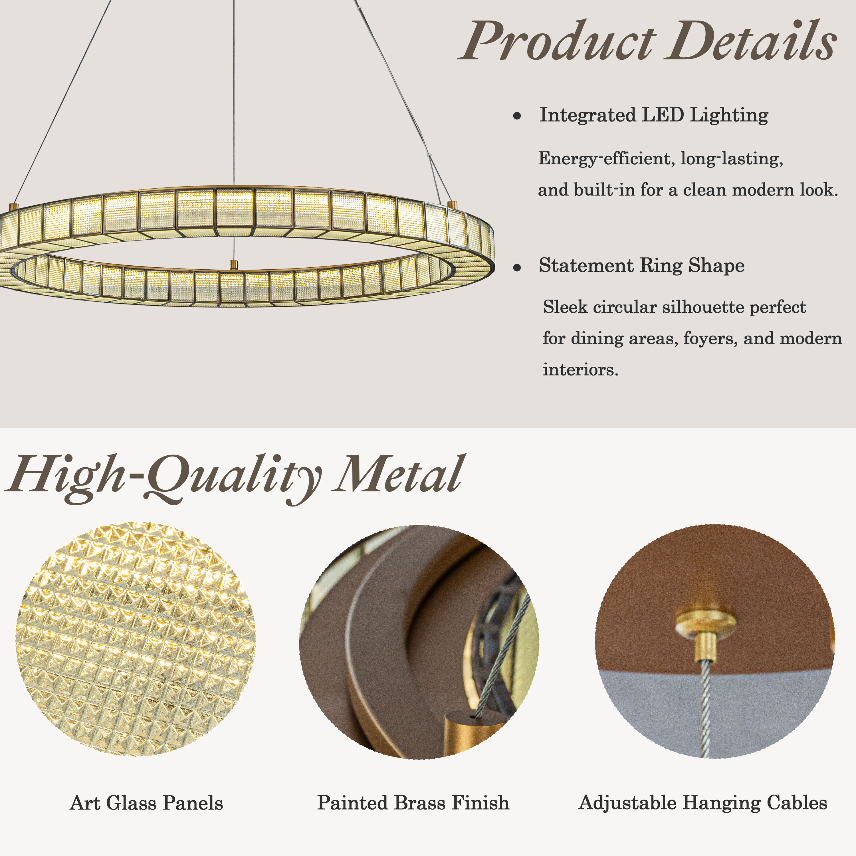 AloaDecor Lighting L7160D80MB01A b090015 - View #4