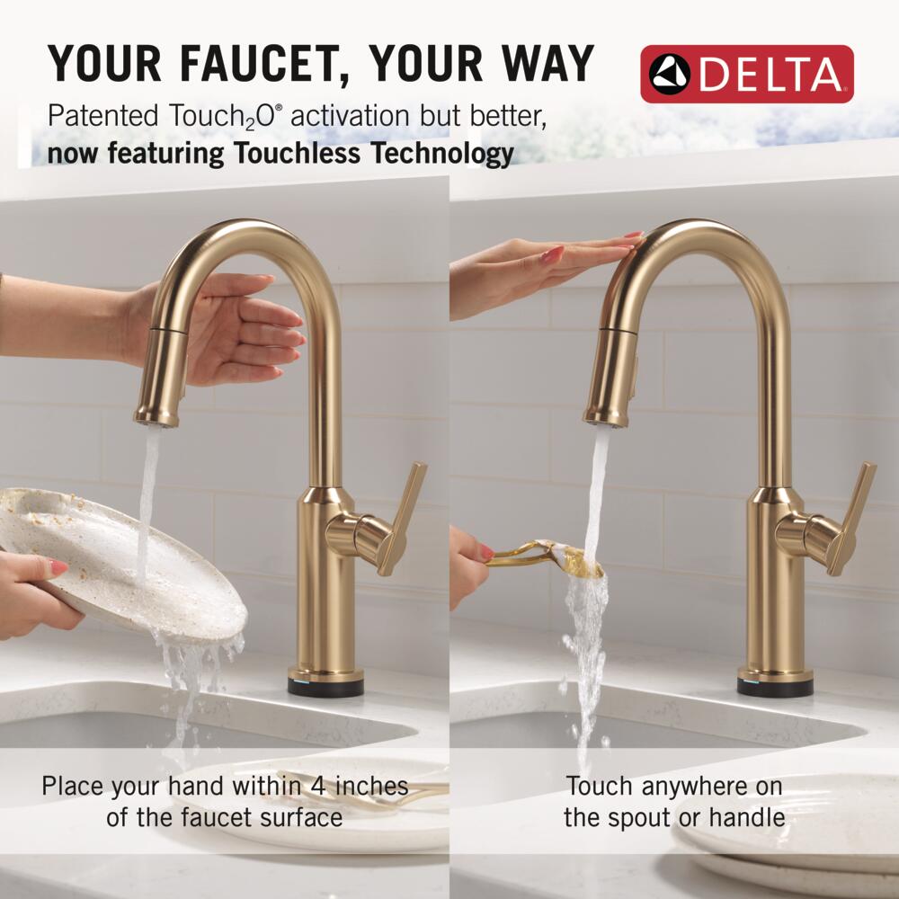 Delta 9985TL-CZ-PR-DST Kitchen-Faucets - View #2