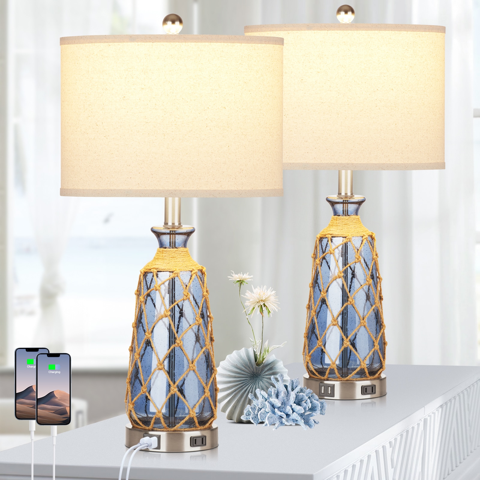 UrFurnishings TD-292 Table-Lamps - View #4
