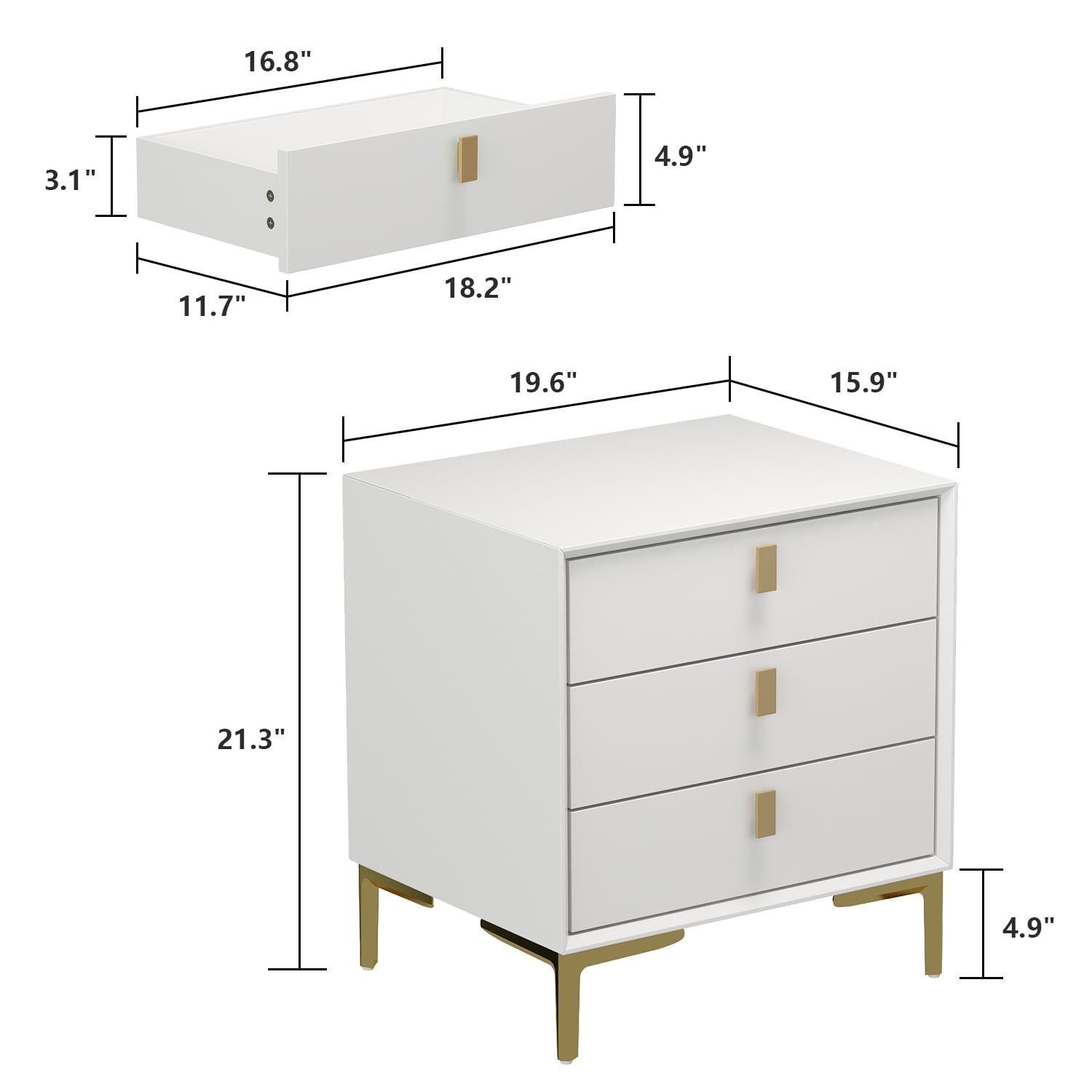 FUFU&GAGA JH0241-02 nightstands - View #13