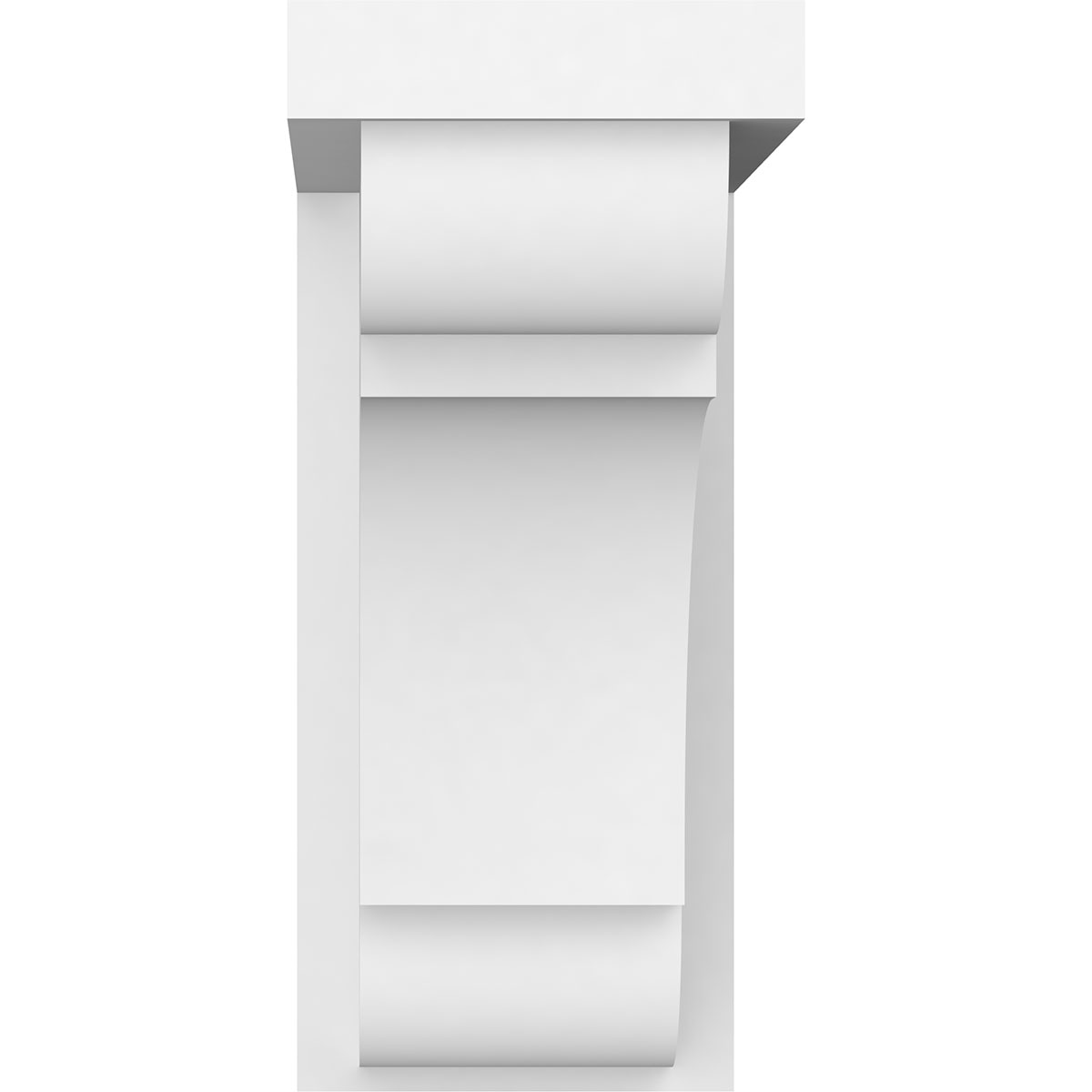 Ekena Millwork BKTP04X08X08BRY Exterior-Brackets-Braces - View #2