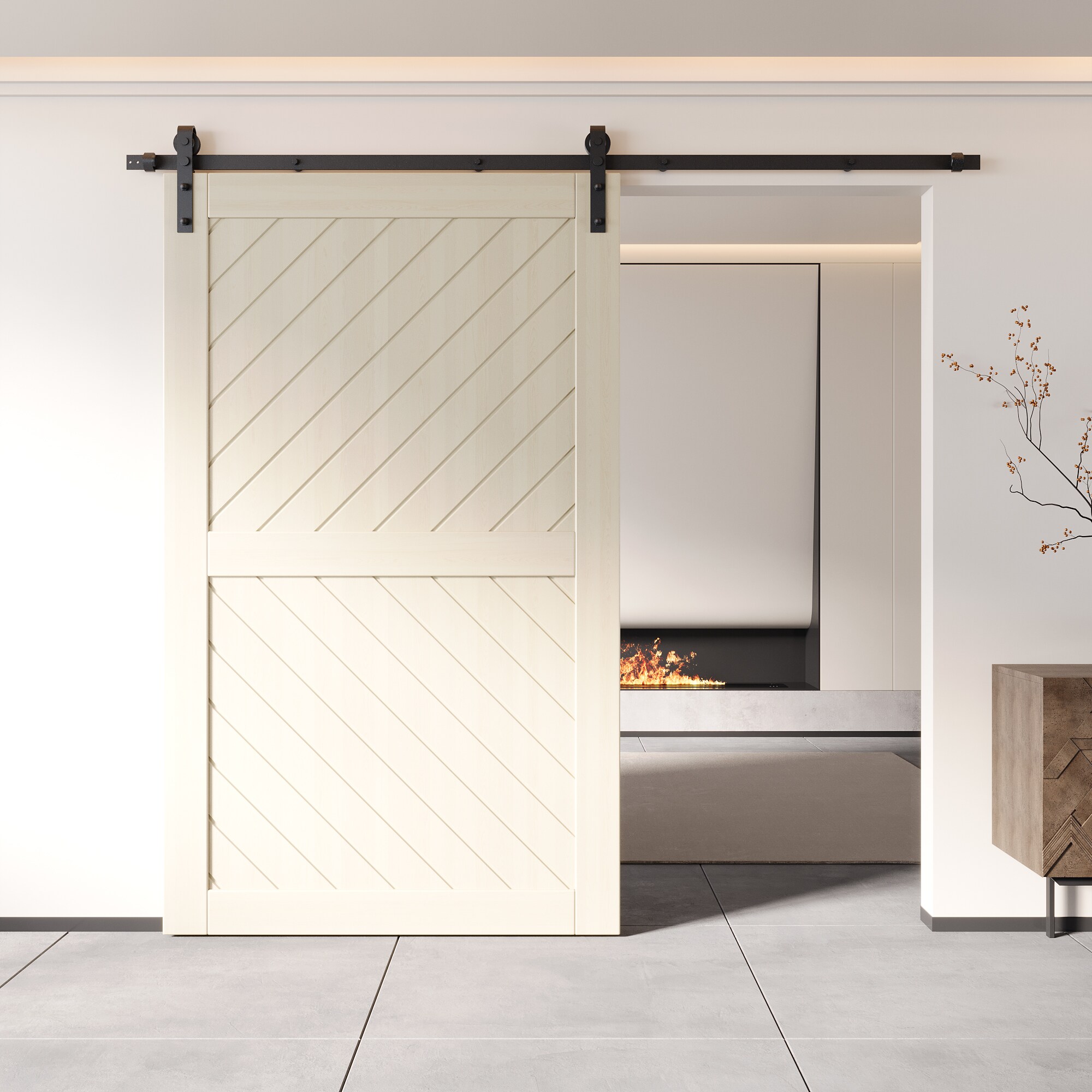HOMACER XT3-4280-TG Barn-Doors - View #8