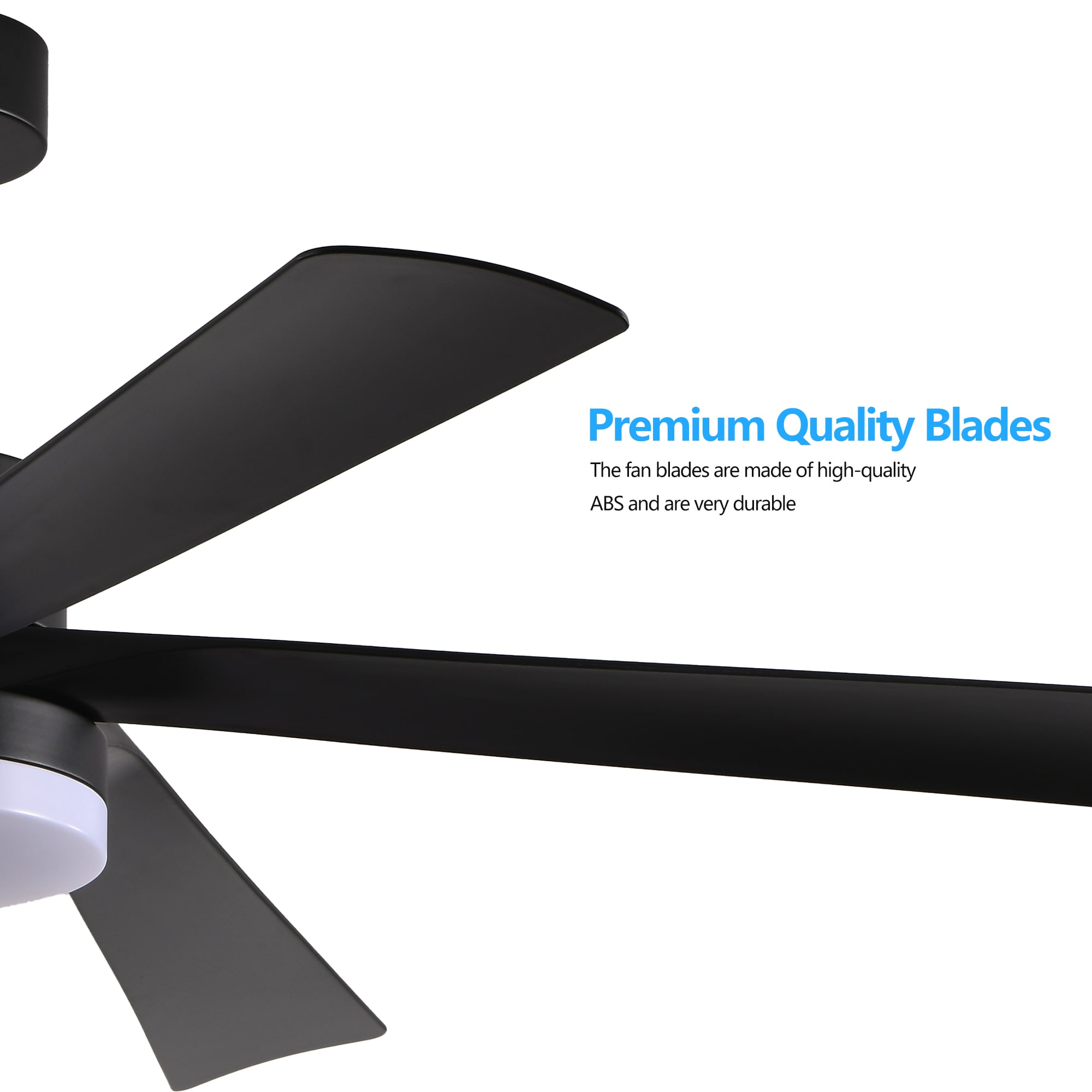 WELLFOR GYH52-1084-5BK Ceiling-Fans - View #9