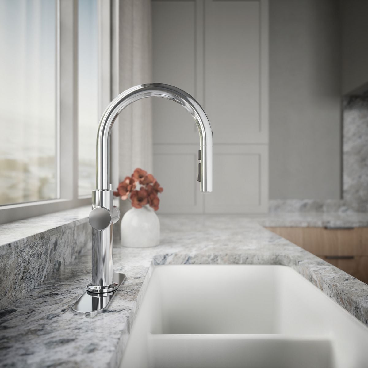 KOHLER K-22974-CP Kitchen-Faucets - View #7