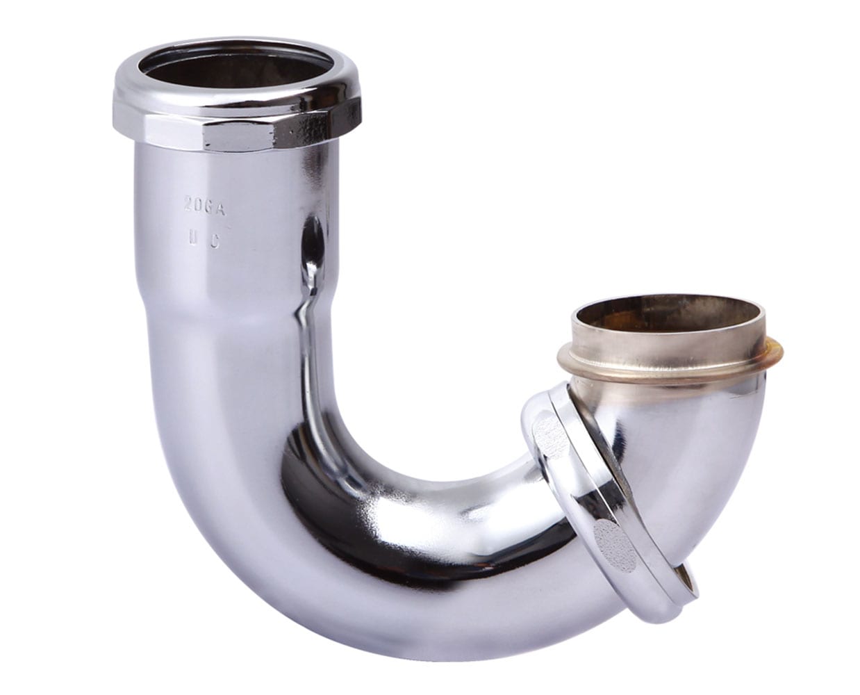 CSB International Products 10228CP 1-1/2-in Brass Sink trap J-bend